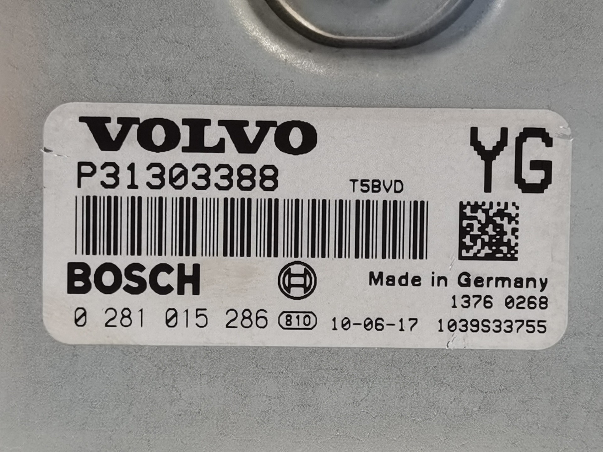 CENTRALITA MOTOR UCE VOLVO XC60 P31303388 / 0281015286 P313033880281015286 - Vista 2
