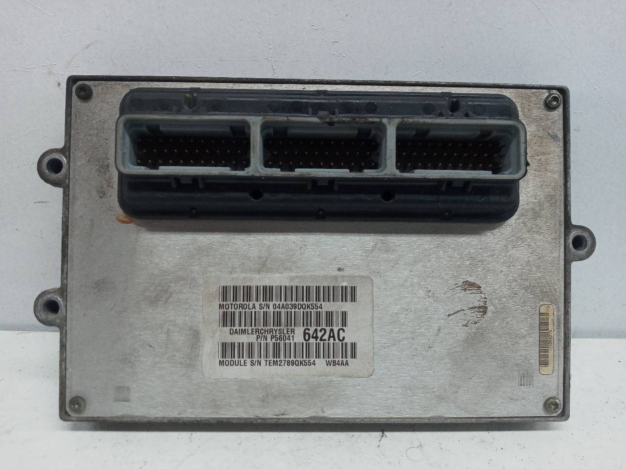 CENTRALITA MOTOR UCE JEEP GR.CHEROKEE (WJ/WG) 04A039DQK554 / TEM2789QK554 / P56041642AC 04A039DQK554TEM2789QK554P56041642AC