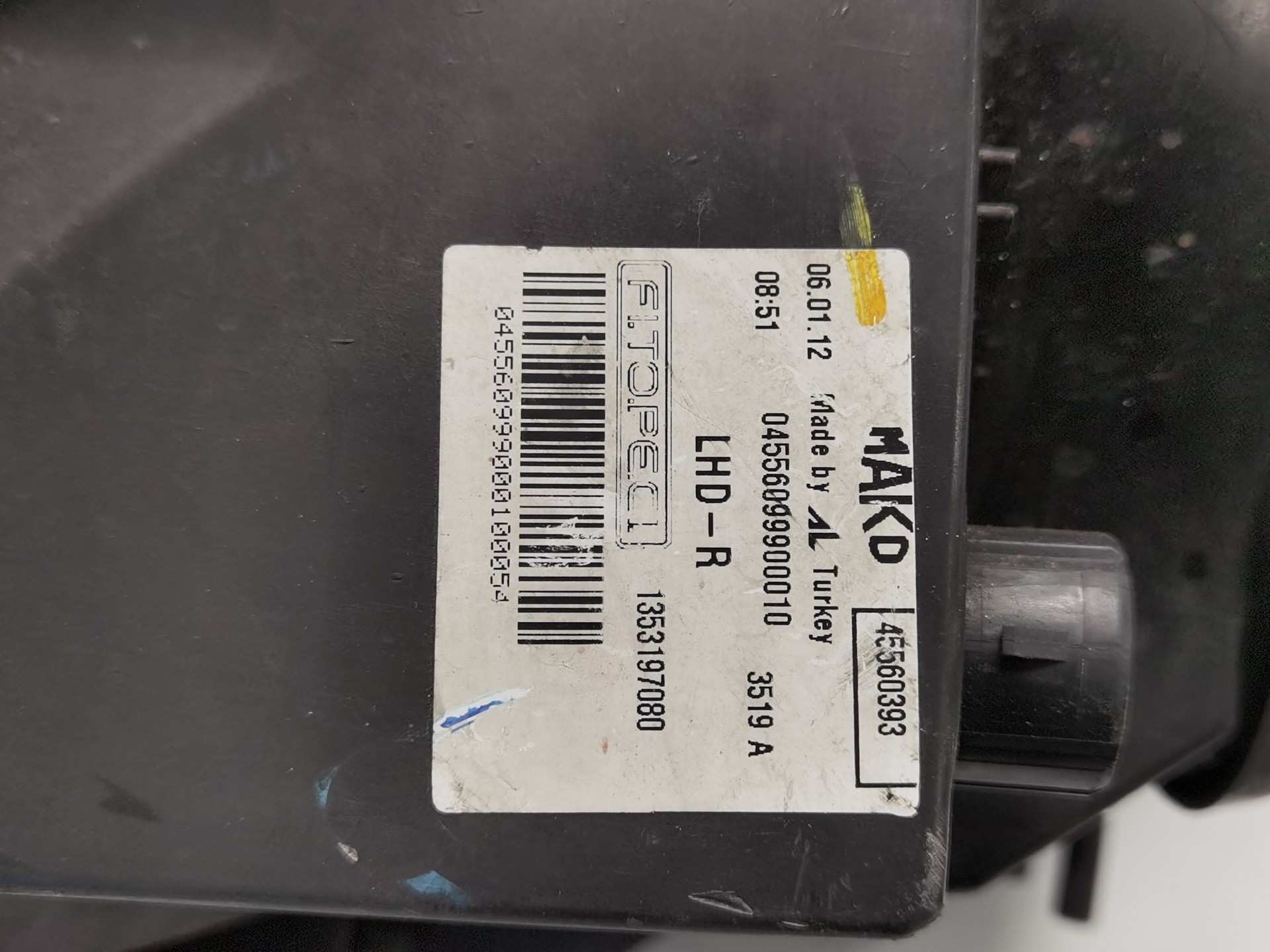 FARO DERECHO CITROËN NEMO 1353197080 1353197080 - Vista 3