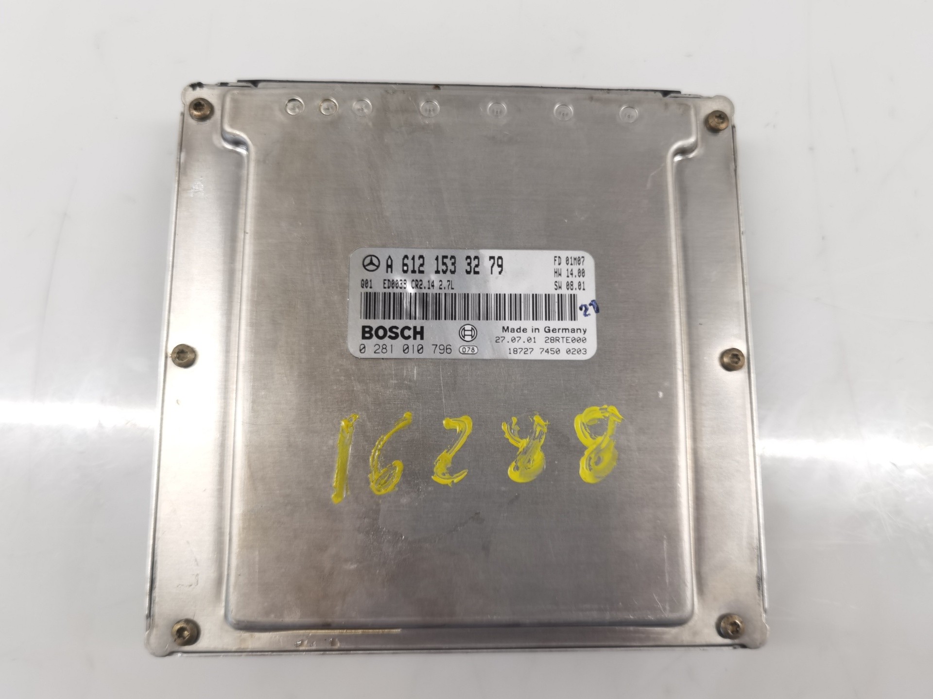 CENTRALITA MOTOR UCE MERCEDES-BENZ CLASE M (W163) A6121533279 / 6121533279 / 0281010796 A612153327961215332790281010796 - Vista 3