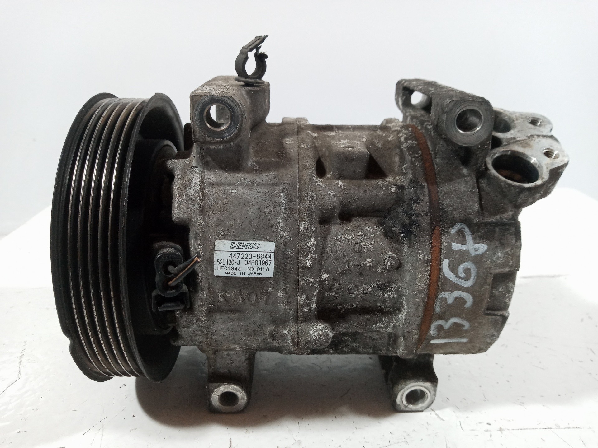 4472208644 SPRĘŻARKA KLIMATYZACJI / 1921496 DO FIAT STILO 192 1.9 JTD 140 DYNAMIC MU - Zdjęcie 2 z 10