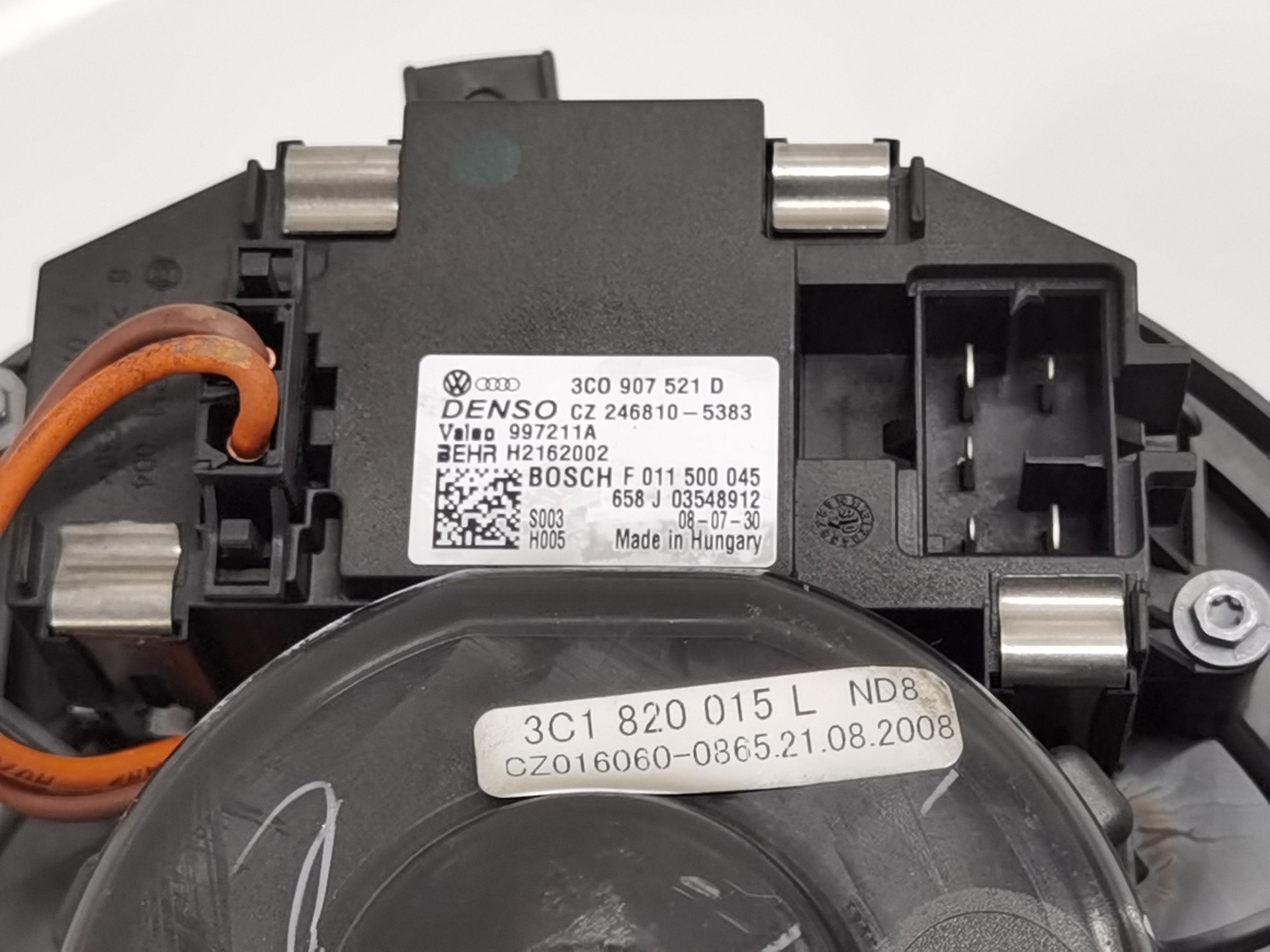 MOTOR CALEFACCIÓN VOLKSWAGEN GOLF PLUS (521) 3C1820015L 3C1820015L - Vista 2