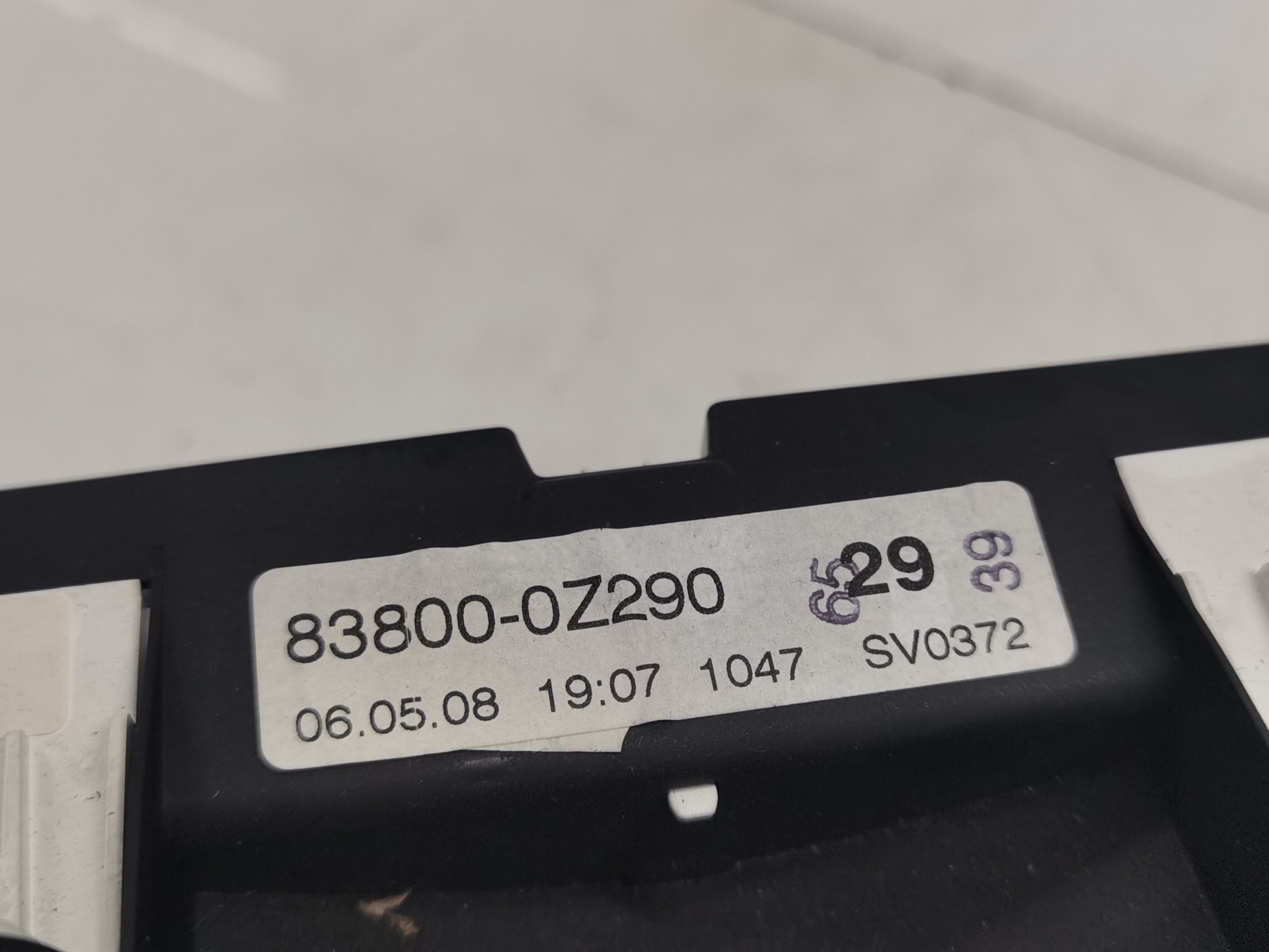 CUADRO INSTRUMENTOS TOYOTA AURIS 838000Z290 838000Z290 - Vista 3