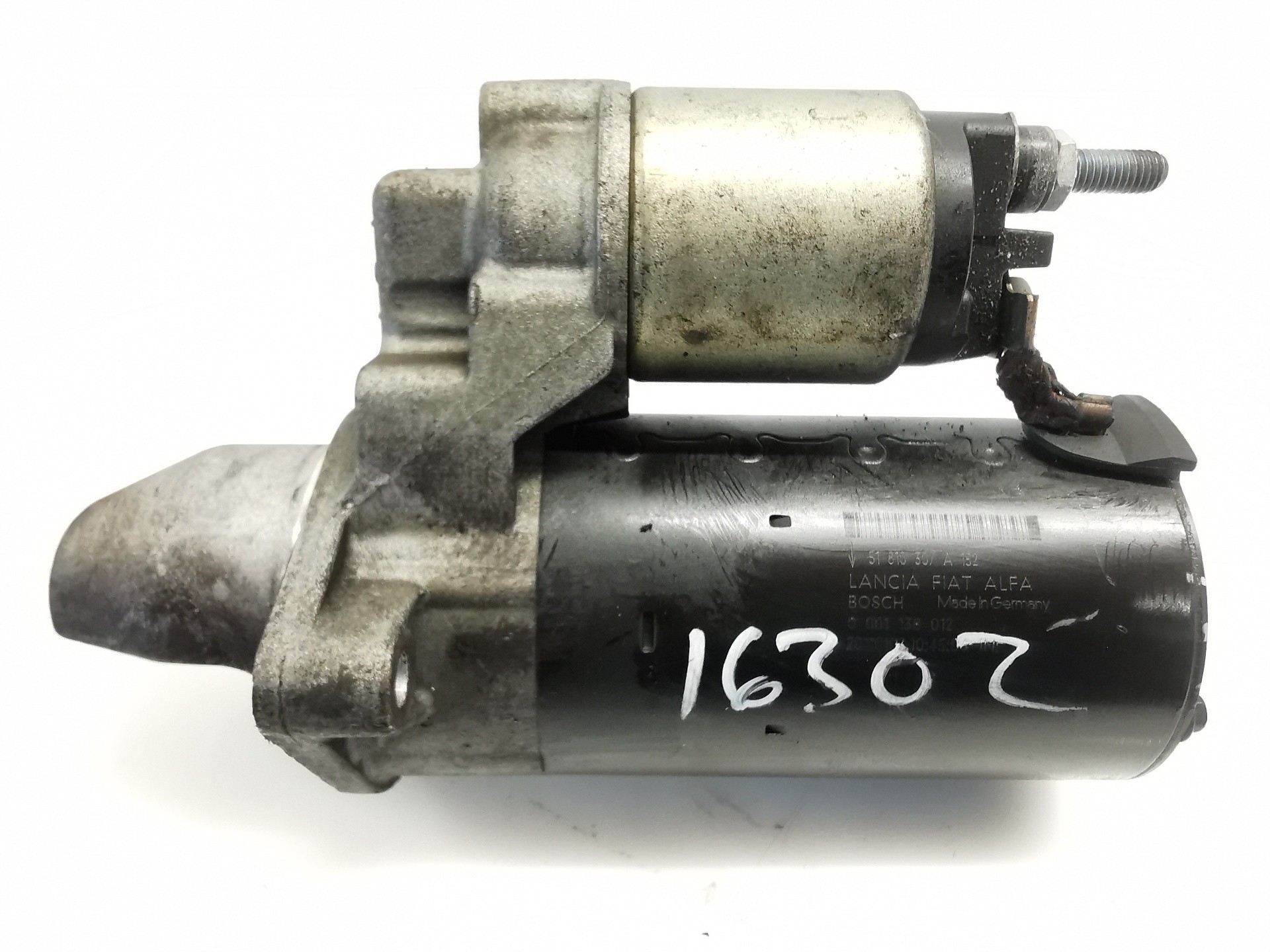 MOTOR ARRANQUE FIAT PUNTO (EVO) (199) 0001138012 / 51810307A152 000113801251810307A152 - Vista 2