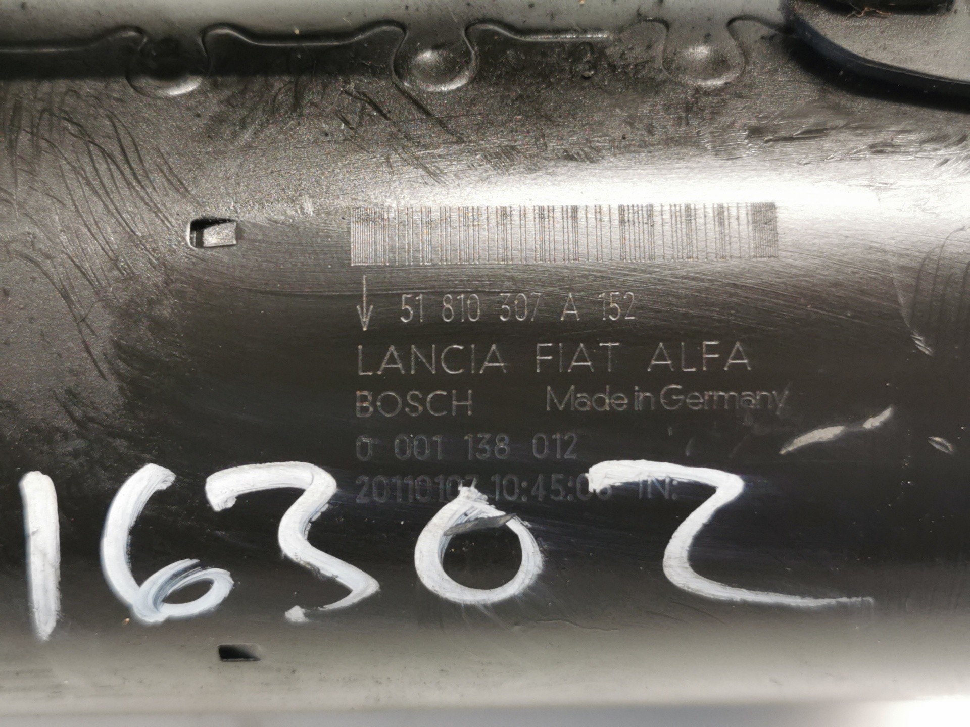 MOTOR ARRANQUE FIAT PUNTO (EVO) (199) 0001138012 / 51810307A152 000113801251810307A152 - Vista 3