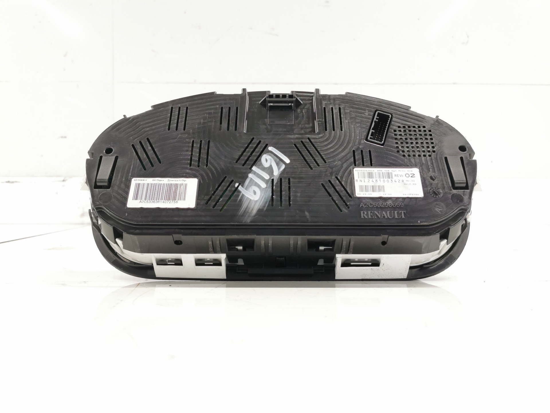 CUADRO INSTRUMENTOS RENAULT MEGANE III BERLINA 5 P A2C53363614 / RNI248100342R A2C53363614RNI248100342R - Vista 2