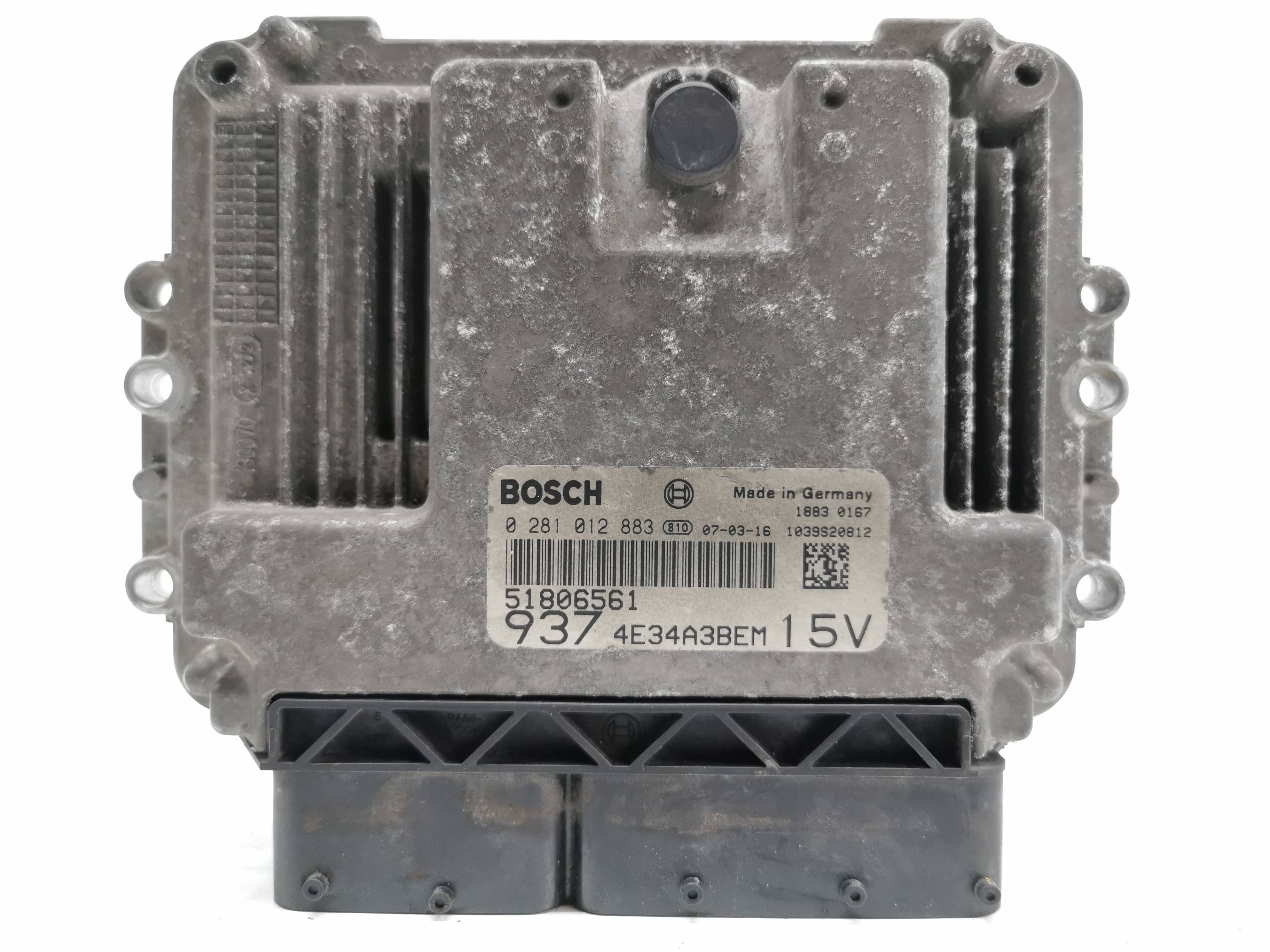 CENTRALITA MOTOR UCE ALFA ROMEO GT (125) 51806561 / 4E34A3BEM / 0281012883 518065614E34A3BEM0281012883