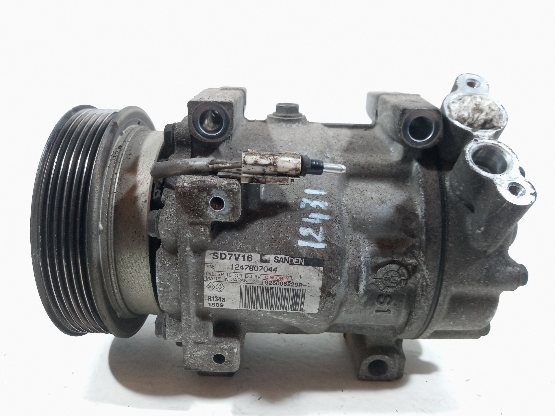 COMPRESOR AIRE ACONDICIONADO DACIA DUSTER 926006229R 926006229R - Vista 2