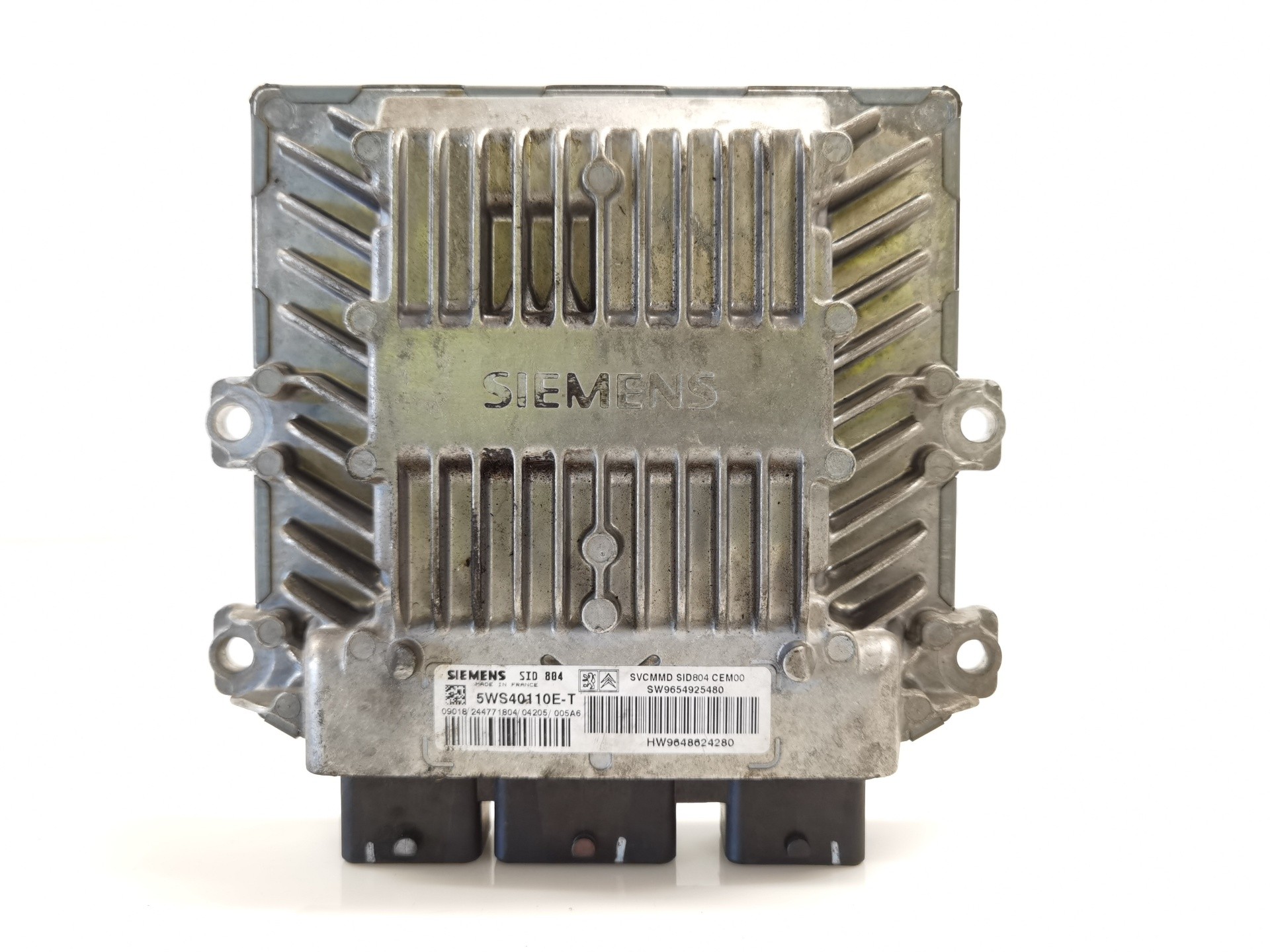 CENTRALITA MOTOR UCE CITROËN C3 SW9654925480 / 5WS40110ET / HW9648624280 SW96549254805WS40110ETHW9648624280