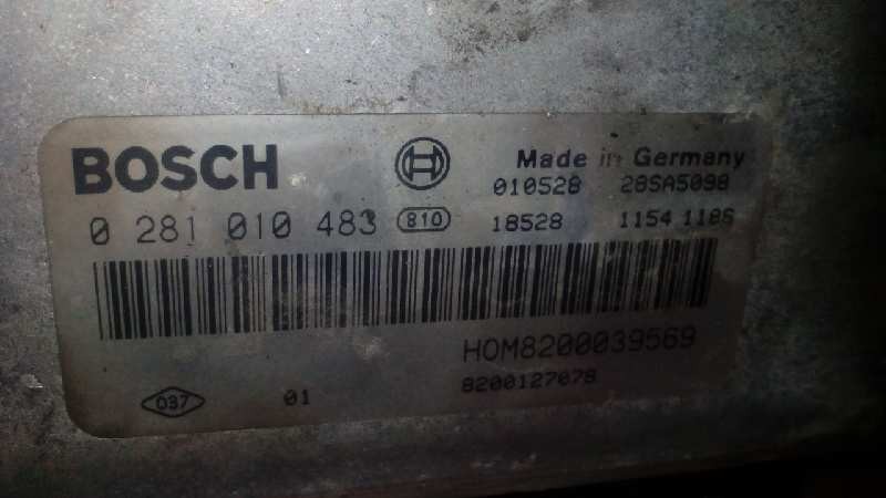CENTRALITA MOTOR UCE RENAULT SCENIC (JA..) 8200039569 / 8200127078 / 0281010483 820003956982001270780281010483 - Vista 2