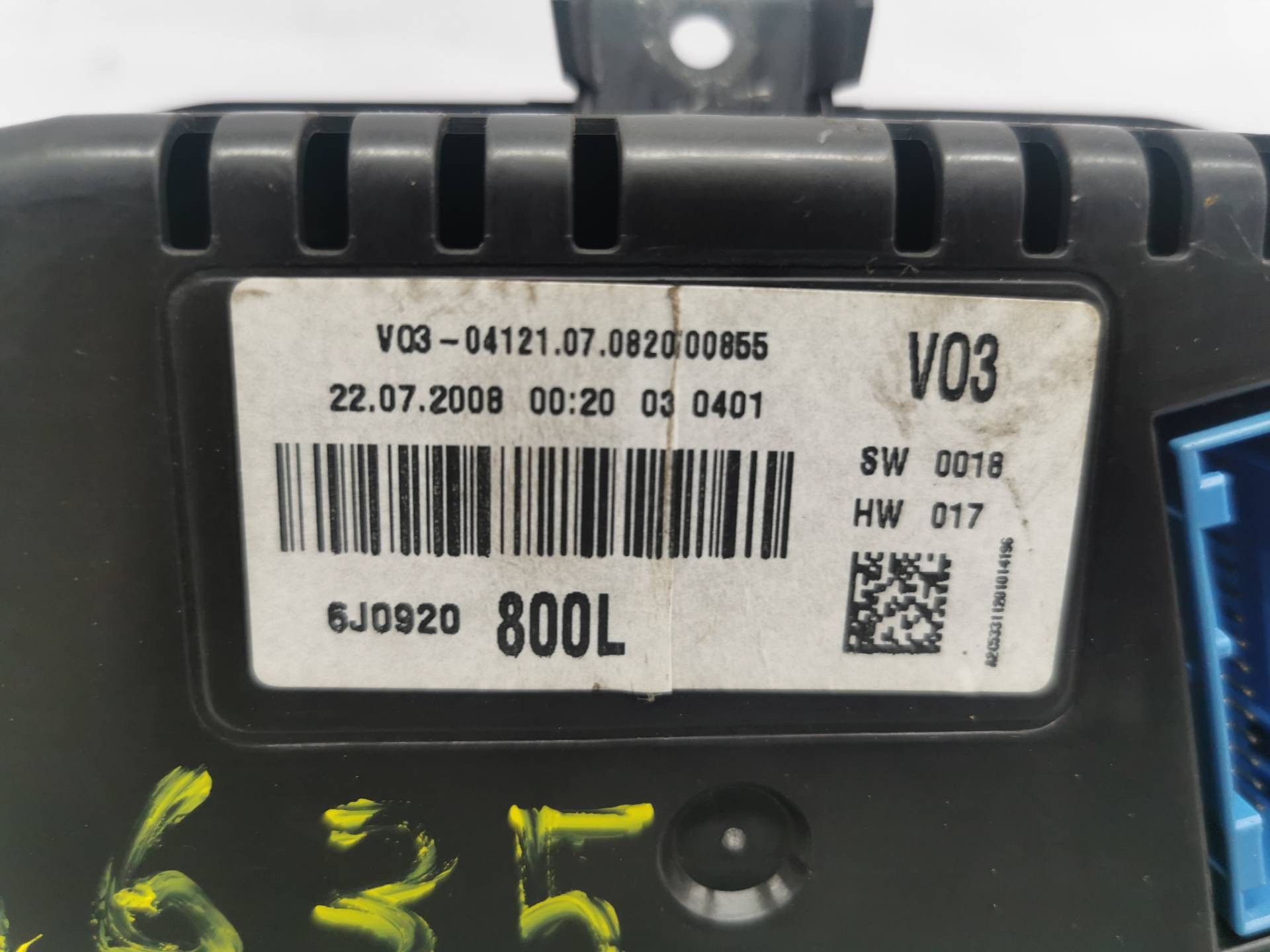CUADRO INSTRUMENTOS SEAT IBIZA (6J5) 6J0920800L 6J0920800L - Vista 3