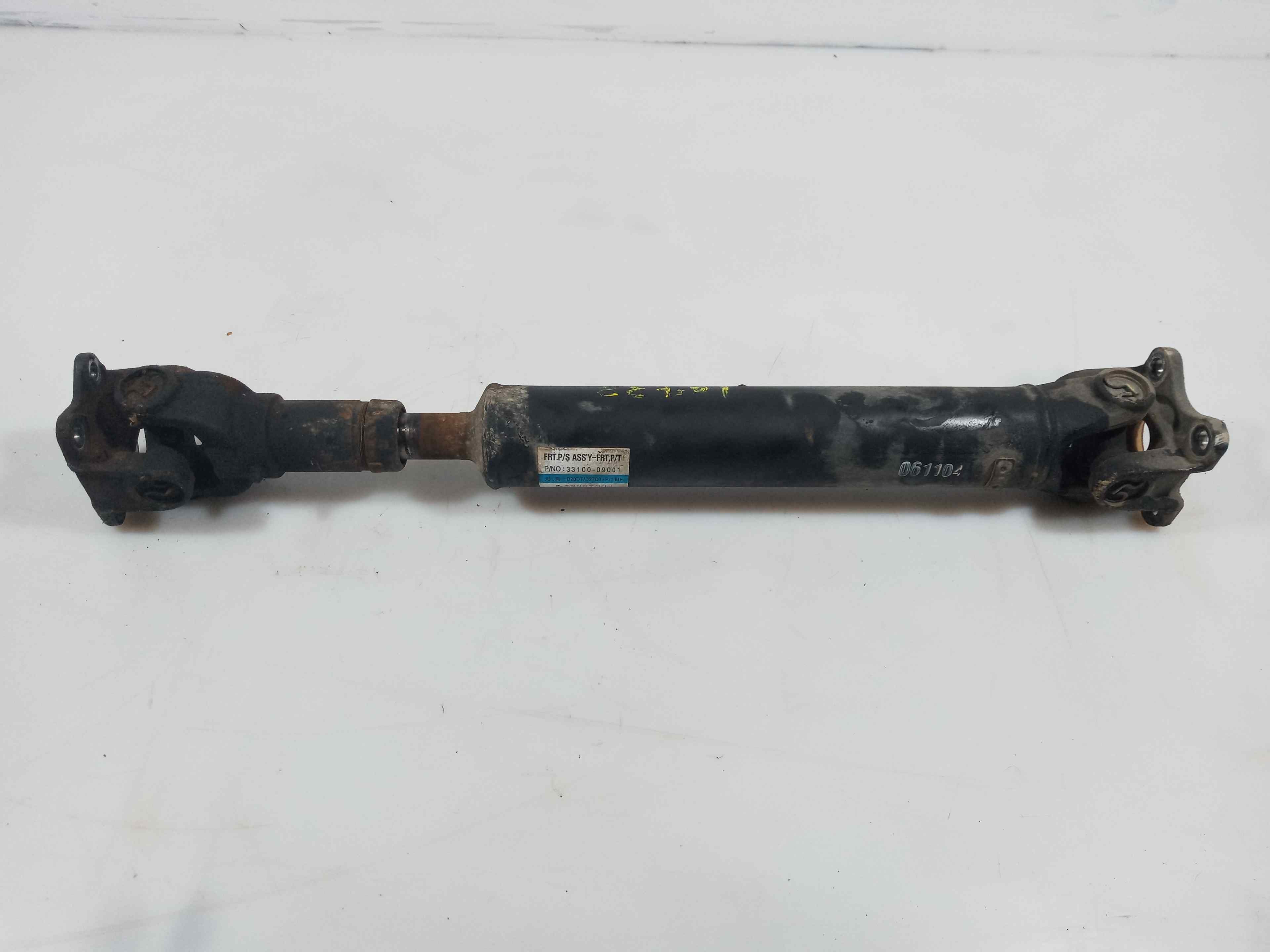 TRANSMISIÓN CENTRAL DELANTERA SSANGYONG ACTYON 3310009001 3310009001
