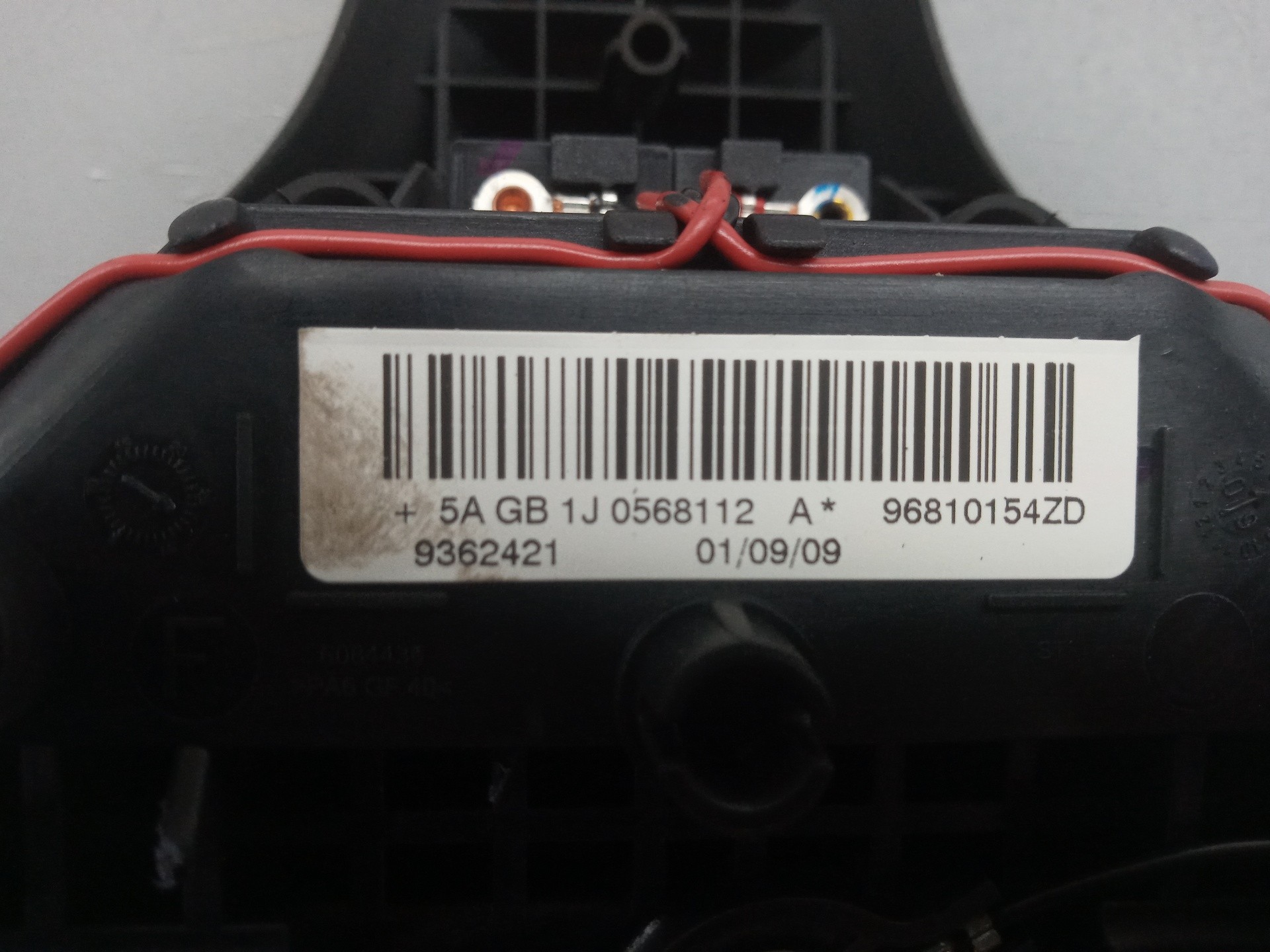 AIRBAG DELANTERO IZQUIERDO PEUGEOT 308 SW 96810154ZD 96810154ZD - Vista 3