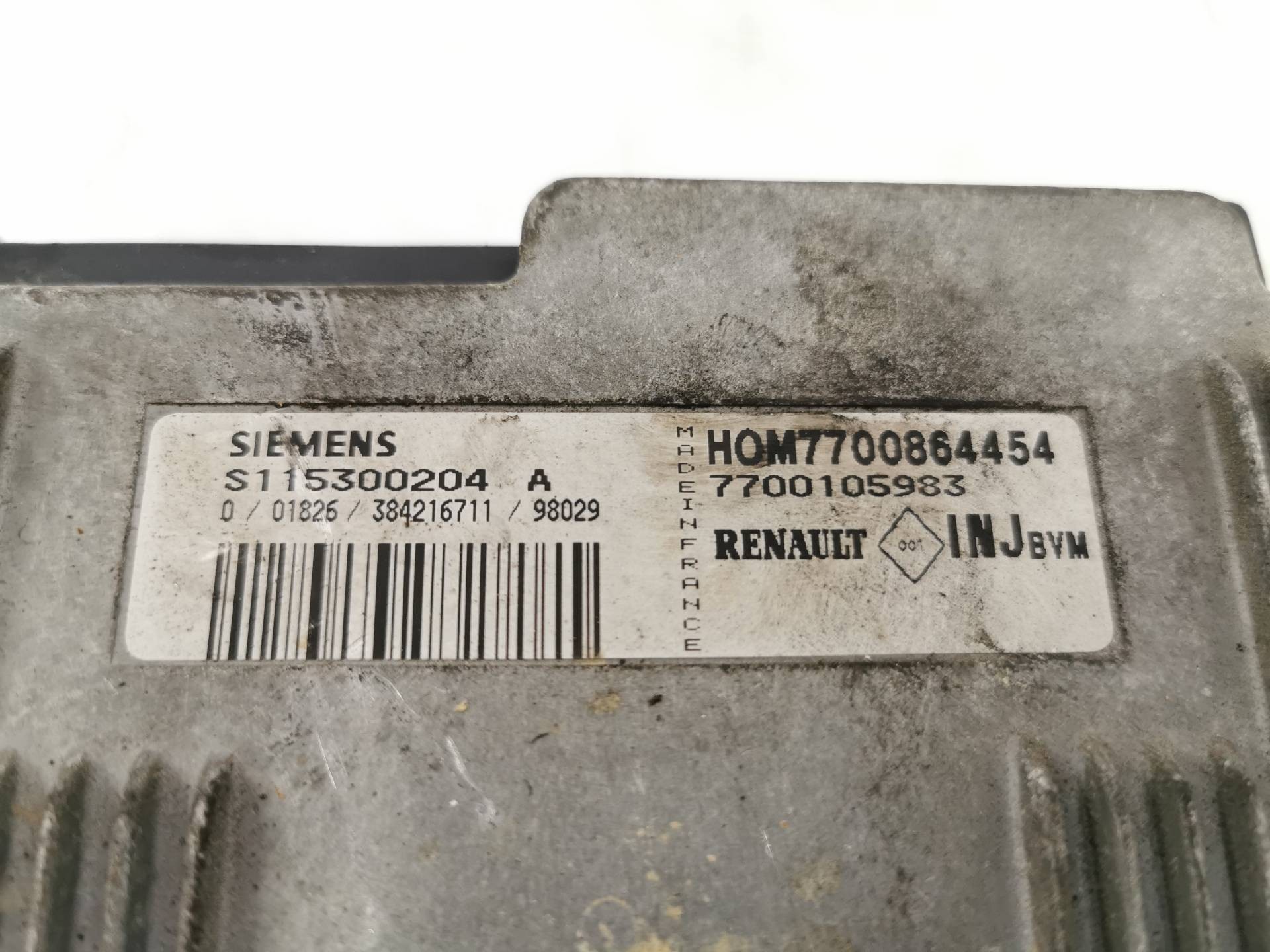 CENTRALITA MOTOR UCE RENAULT MEGANE I BERLINA HATCHBACK (BA0) HOM7700864454 / 7700105983 HOM77008644547700105983 - Vista 2