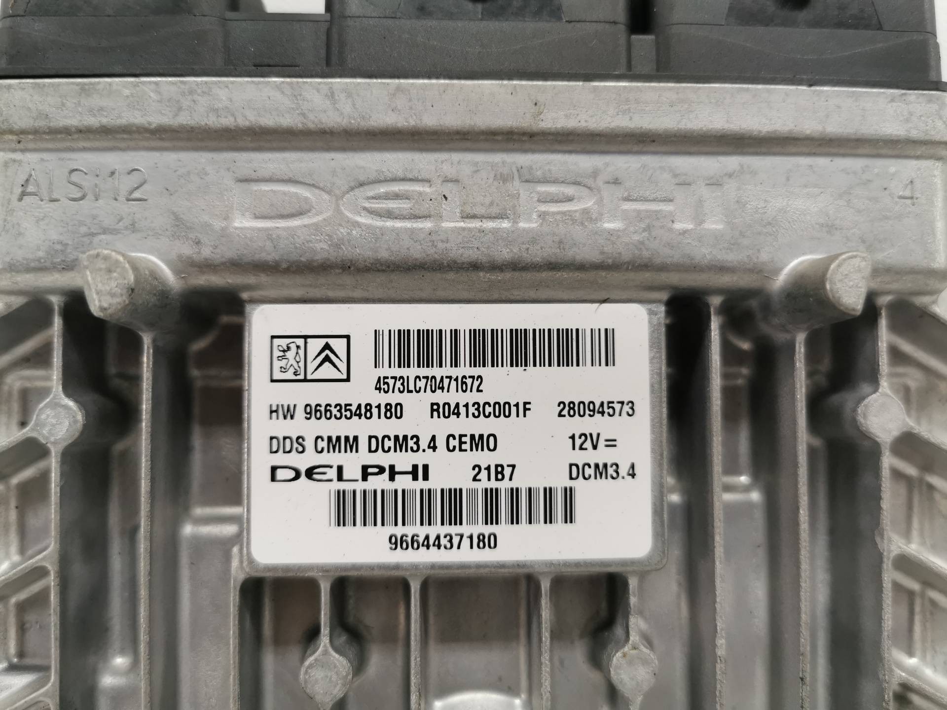 CENTRALITA MOTOR UCE PEUGEOT 407 9664437180 / HW9663548180 9664437180HW9663548180 - Vista 2