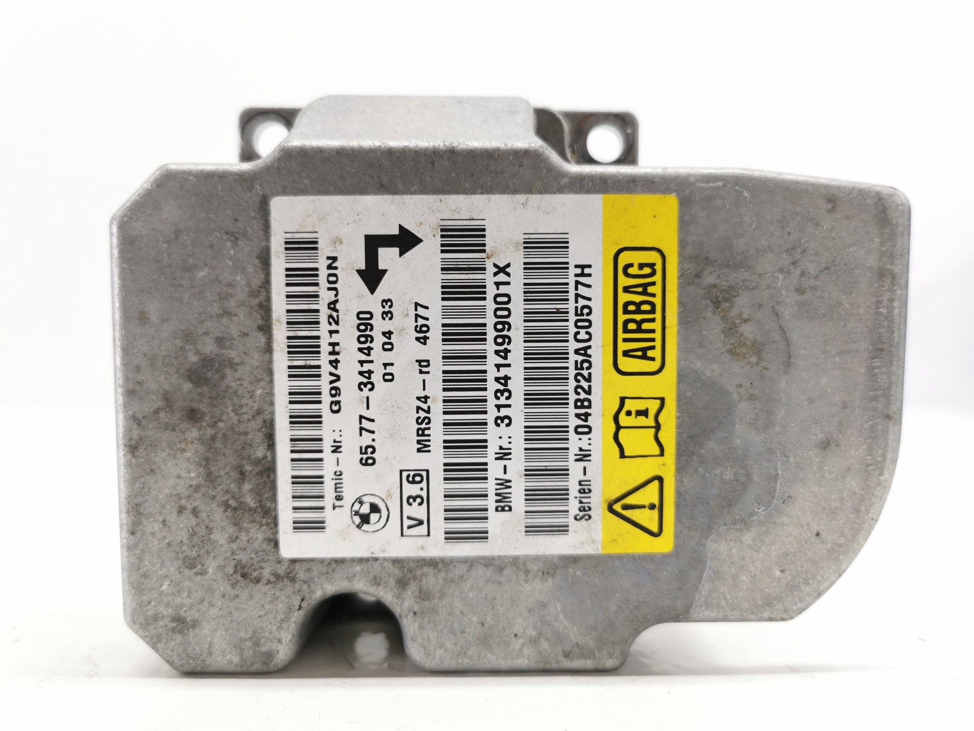 CENTRALITA AIRBAG BMW X3 (E83) 65773414990 / 31341499001X / 3414990 6577341499031341499001X3414990
