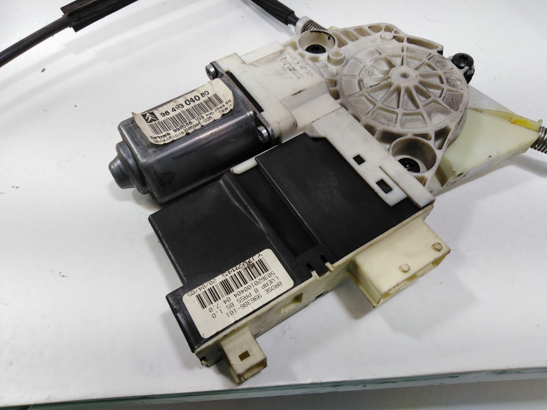 ELEVALUNAS DELANTERO DERECHO CITROËN C5 BERLINA 9649304080 9649304080 - Vista 2