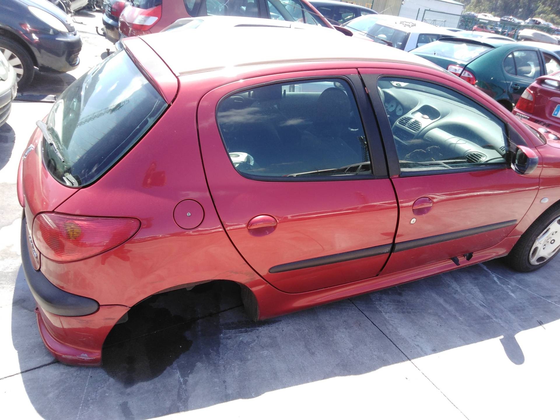 96489417XT AUDIOSYSTEM / RADIO-CD / 1850612 FÜR PEUGEOT 206 BERLINA X-LINE - Bild 8 von 10