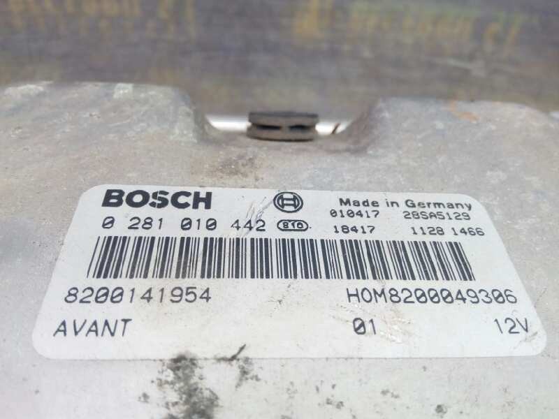 CENTRALITA MOTOR UCE RENAULT MEGANE I FASE 2 BERLINA (BA0) 8200141954 / 8200049306 / 0281010442 820014195482000493060281010442 - Vista 2