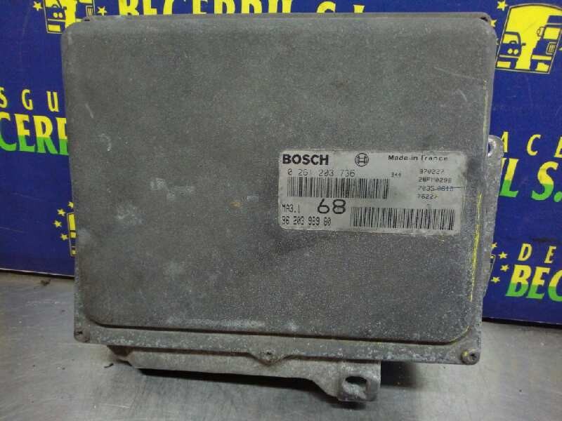 CENTRALITA MOTOR UCE CITROËN SAXO 9620398980 / 0261203736 96203989800261203736