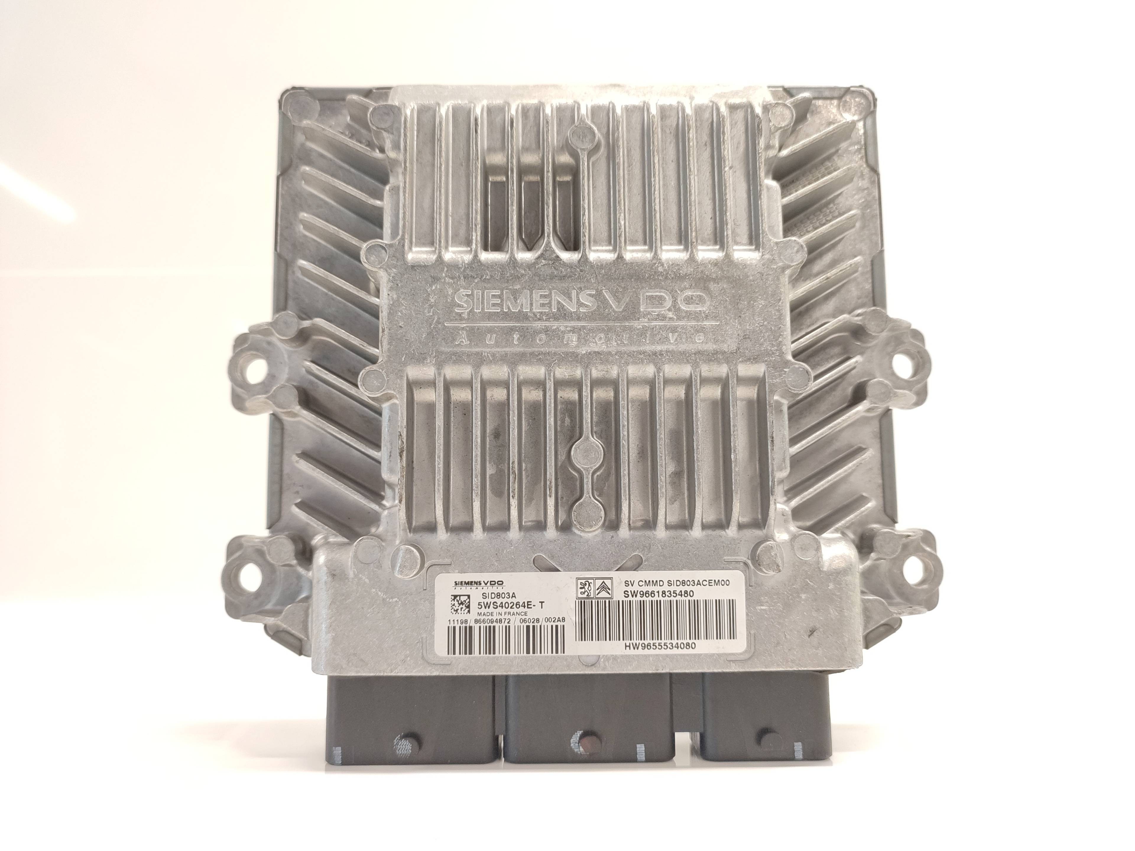 CENTRALITA MOTOR UCE PEUGEOT 407 SW9661835480 / 5WS40264ET / HW9655534080 SW96618354805WS40264ETHW9655534080