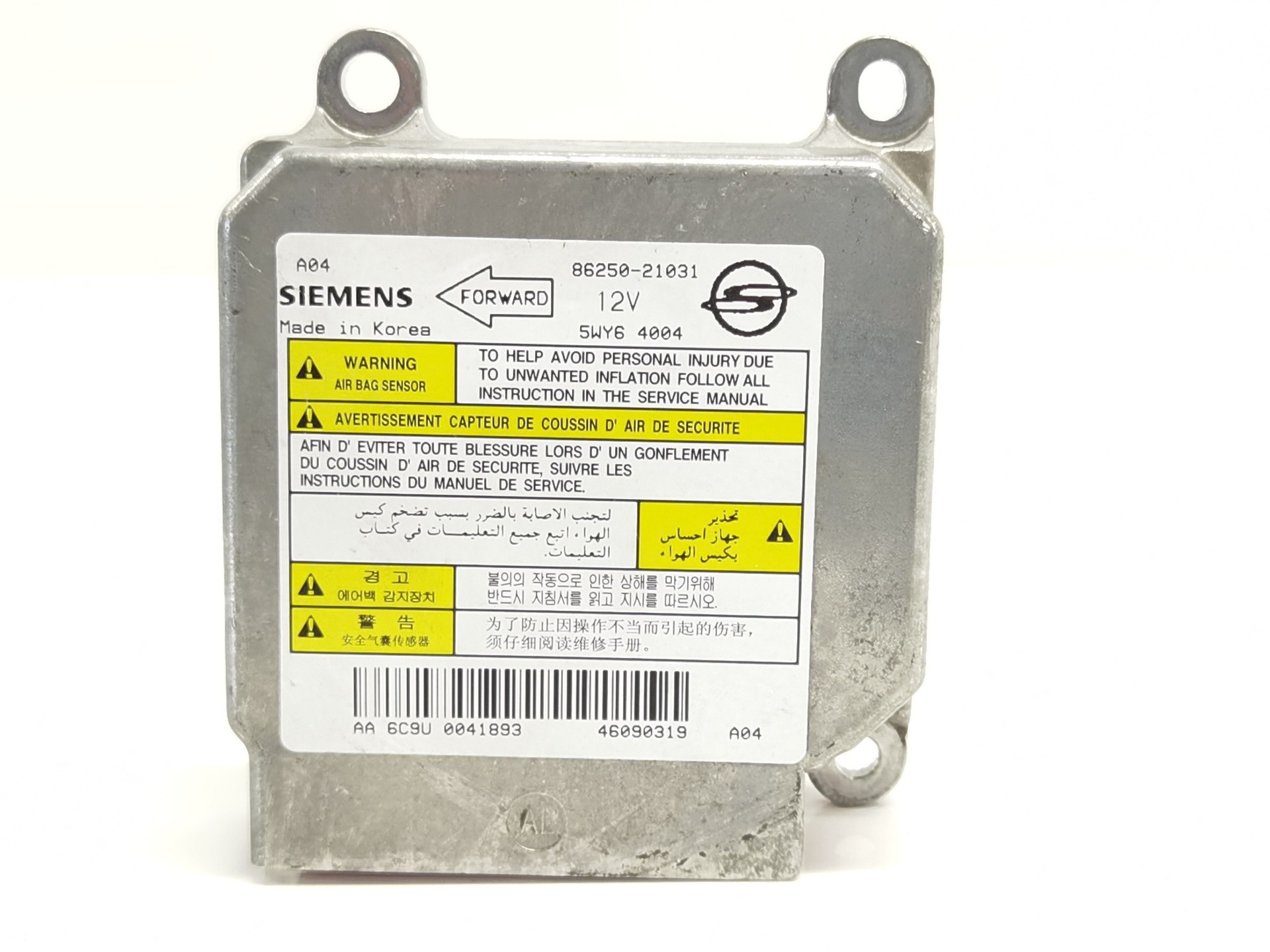 CENTRALITA AIRBAG SSANGYONG RODIUS 8625021031 / 5WY64004 86250210315WY64004