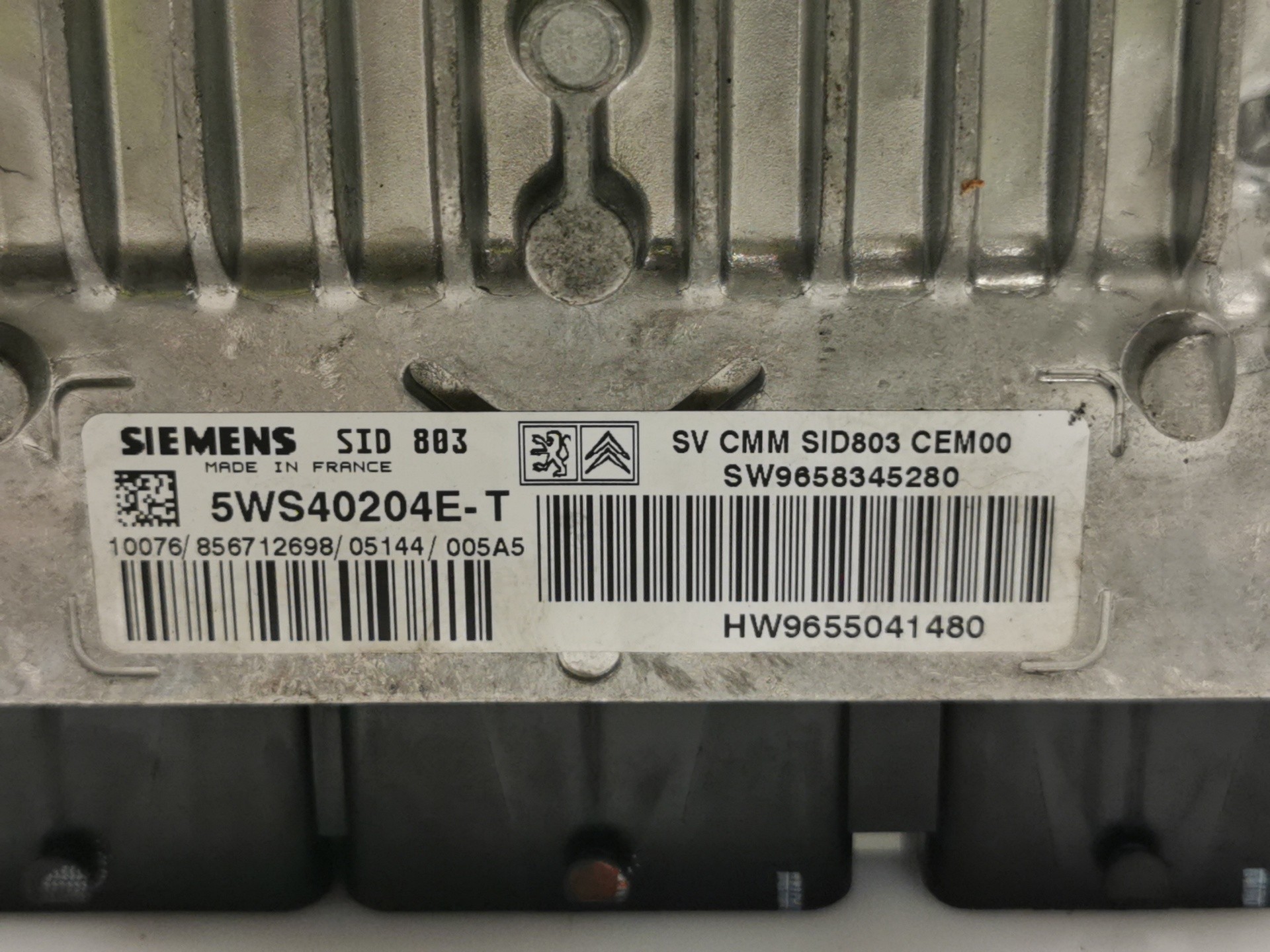 CENTRALITA MOTOR UCE PEUGEOT 407 SW SW9658345280 / 9655041480 / HW9655041480 SW96583452809655041480HW9655041480 - Vista 2
