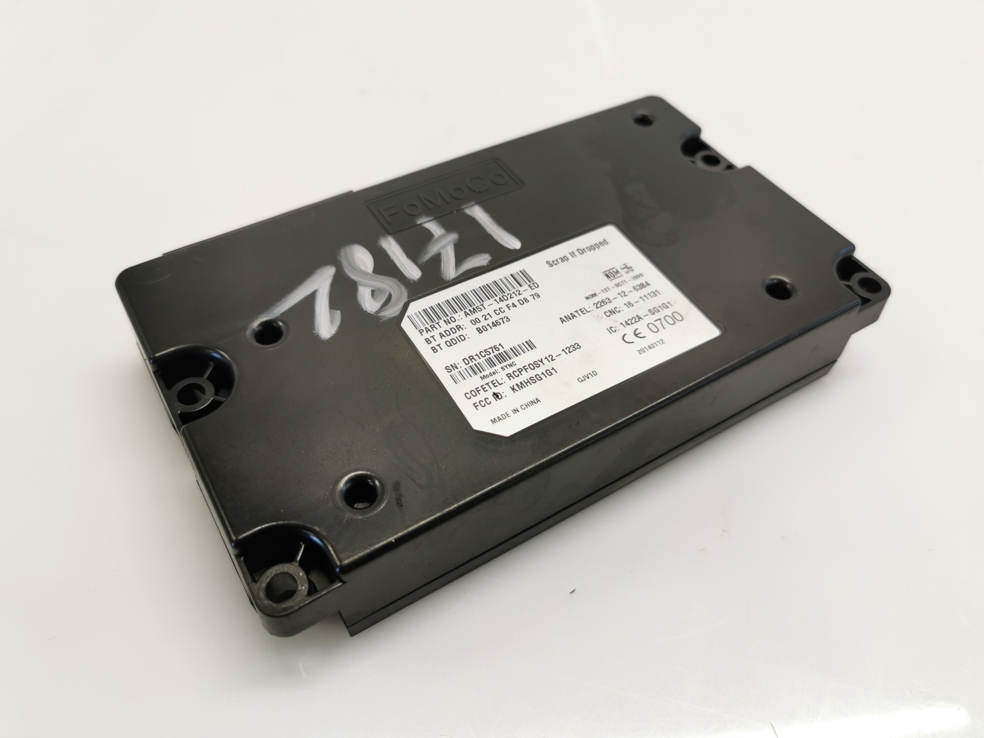 MÓDULO ELECTRÓNICO FORD GRAND C-MAX AM5T14D212ED AM5T14D212ED