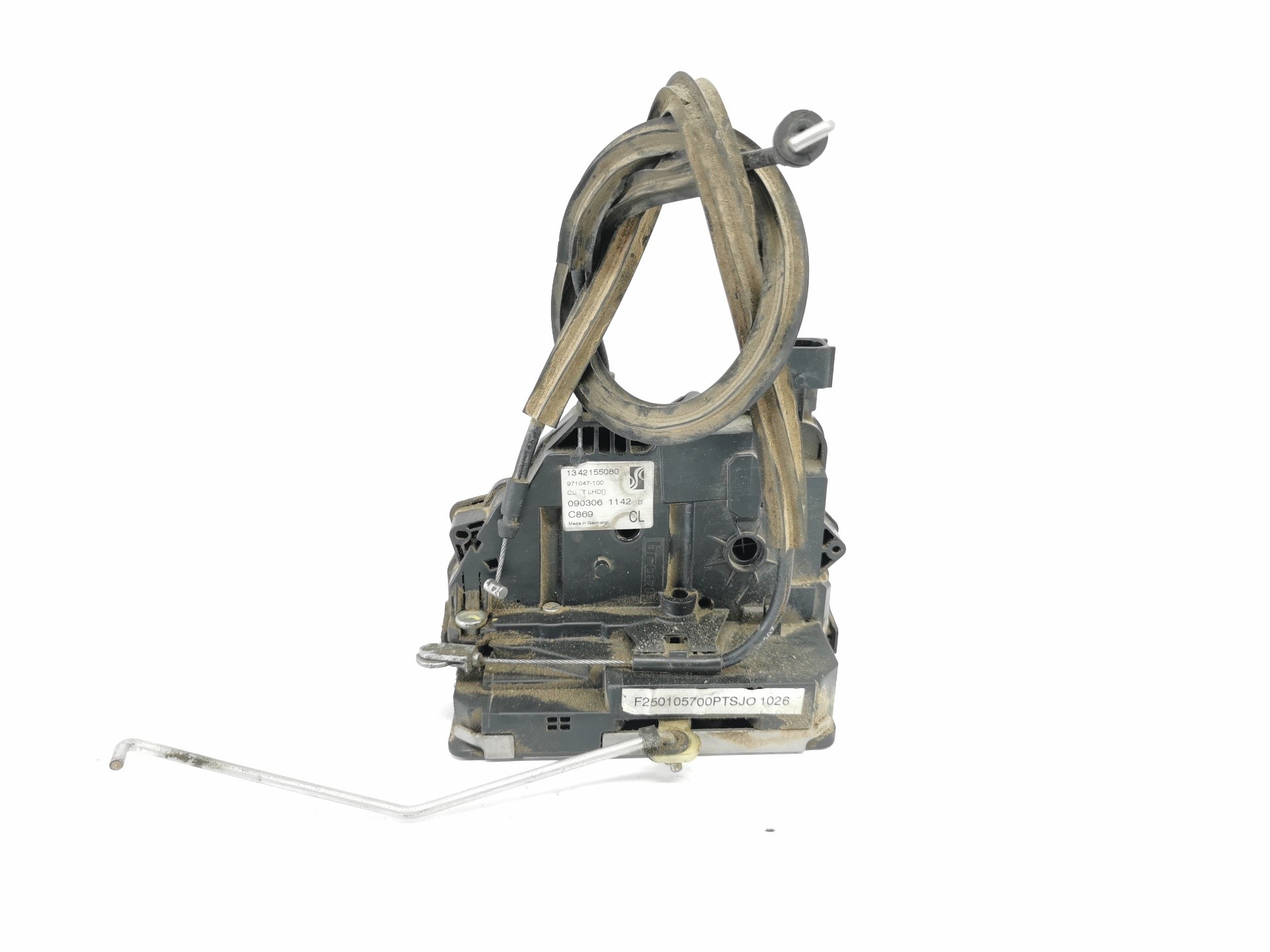 CERRADURA PUERTA DELANTERA IZQUIERDA PEUGEOT BOXER CAJA CERRADA (BAT. 3450) (333) 1342155080 1342155080