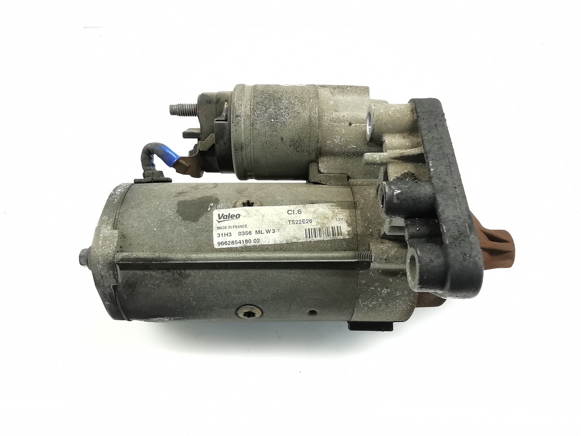 MOTOR ARRANQUE CITROËN BERLINGO CUADRO TS22E26 / 31H30356MLW3 / 966285418002 TS22E2631H30356MLW3966285418002 - Vista 3