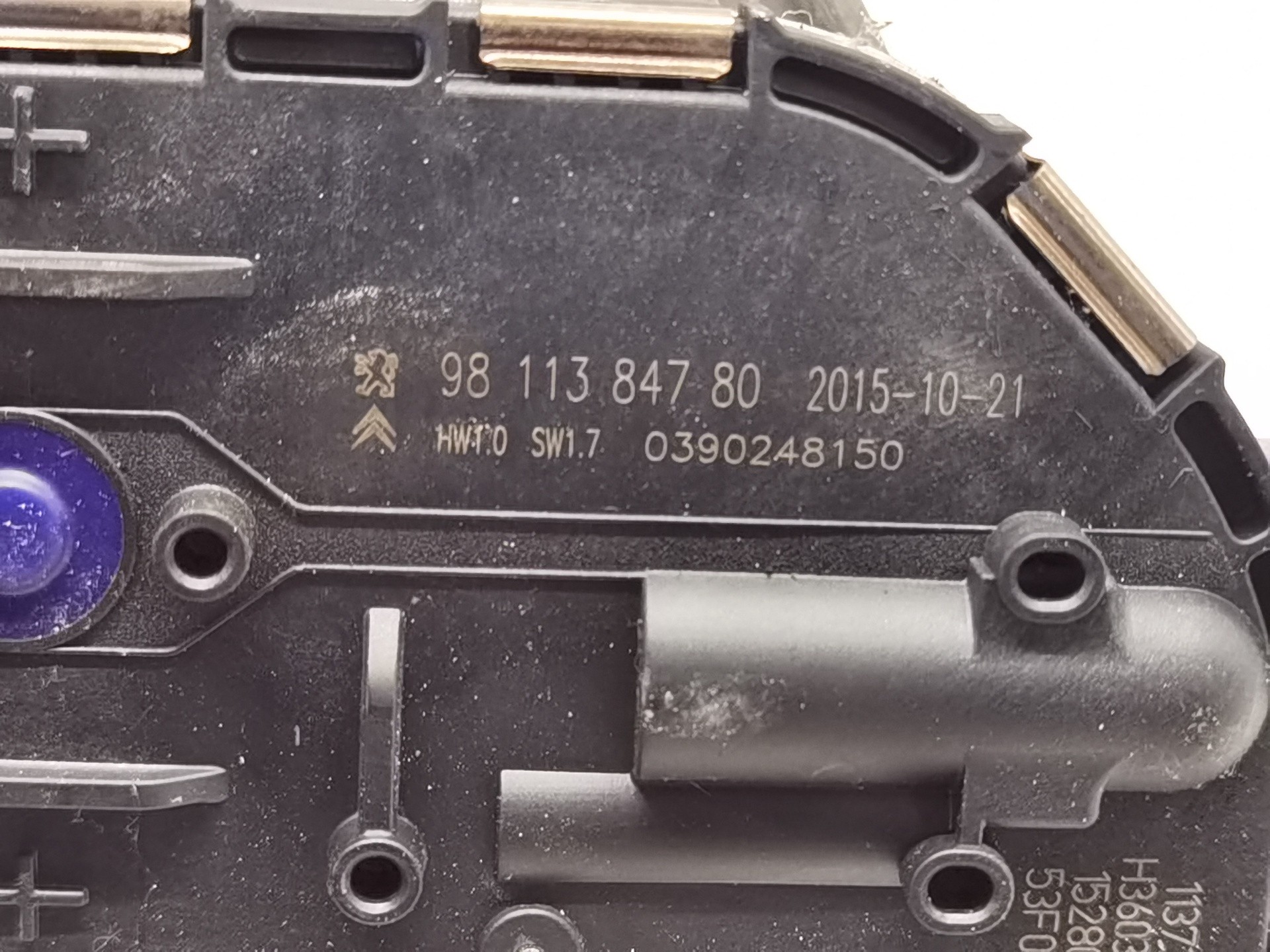 MOTOR LIMPIA DELANTERO CITROËN C4 GRAND PICASSO 9811384780 9811384780 - Vista 3