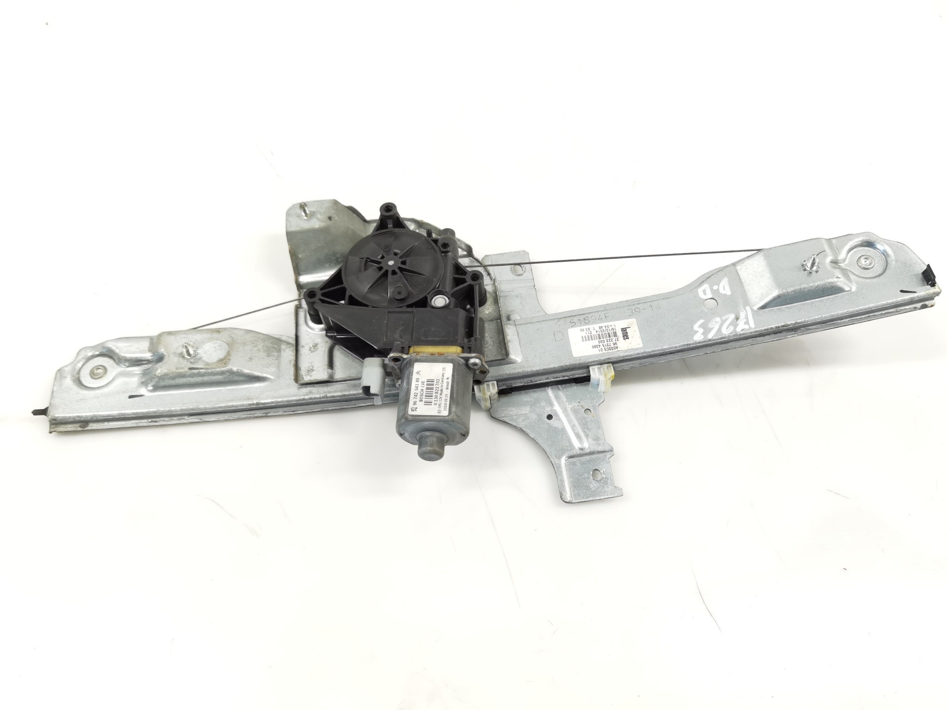 ELEVALUNAS DELANTERO DERECHO PEUGEOT 208 9674254380 9674254380