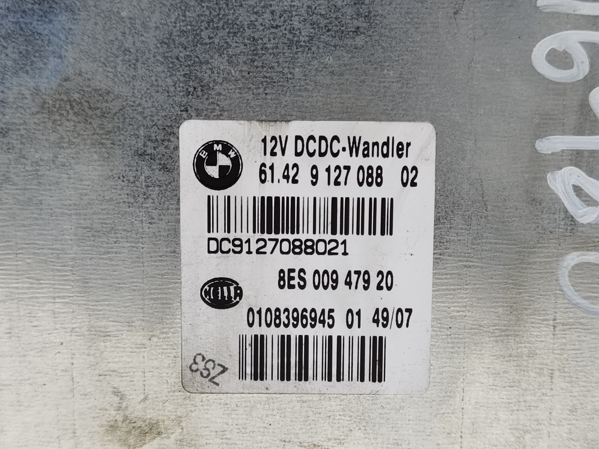 MÓDULO ELECTRÓNICO BMW SERIE 3 BERLINA (E90) 6142912708802 6142912708802 - Vista 2