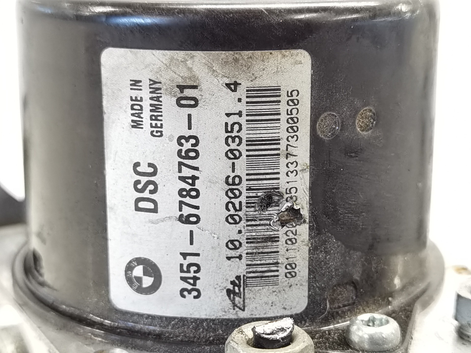 ABS BMW SERIE 3 BERLINA (E90) 3451678476301 / 678476301 / 3452678476401 / 678476401 / 10020603514 / 10096008393 345167847630167847630134526784764016784764011002060351410096008393 - Vista 2