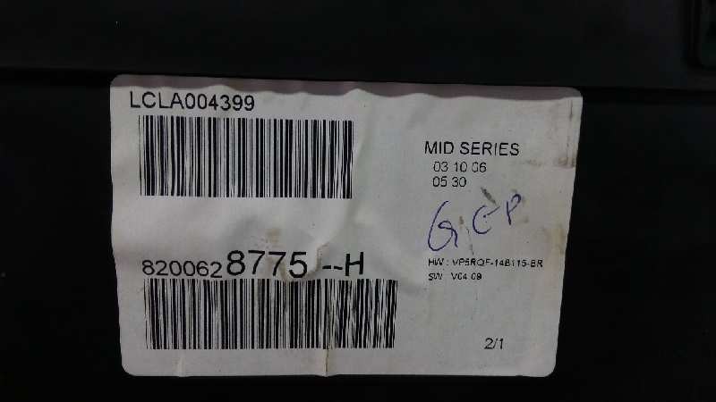 CUADRO INSTRUMENTOS RENAULT CLIO III 8200628775H 8200628775H - Vista 3