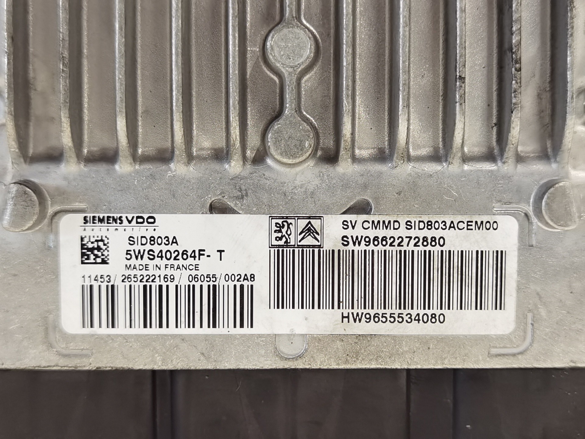 CENTRALITA MOTOR UCE PEUGEOT 407 SW9662272880 SW9662272880 - Vista 2