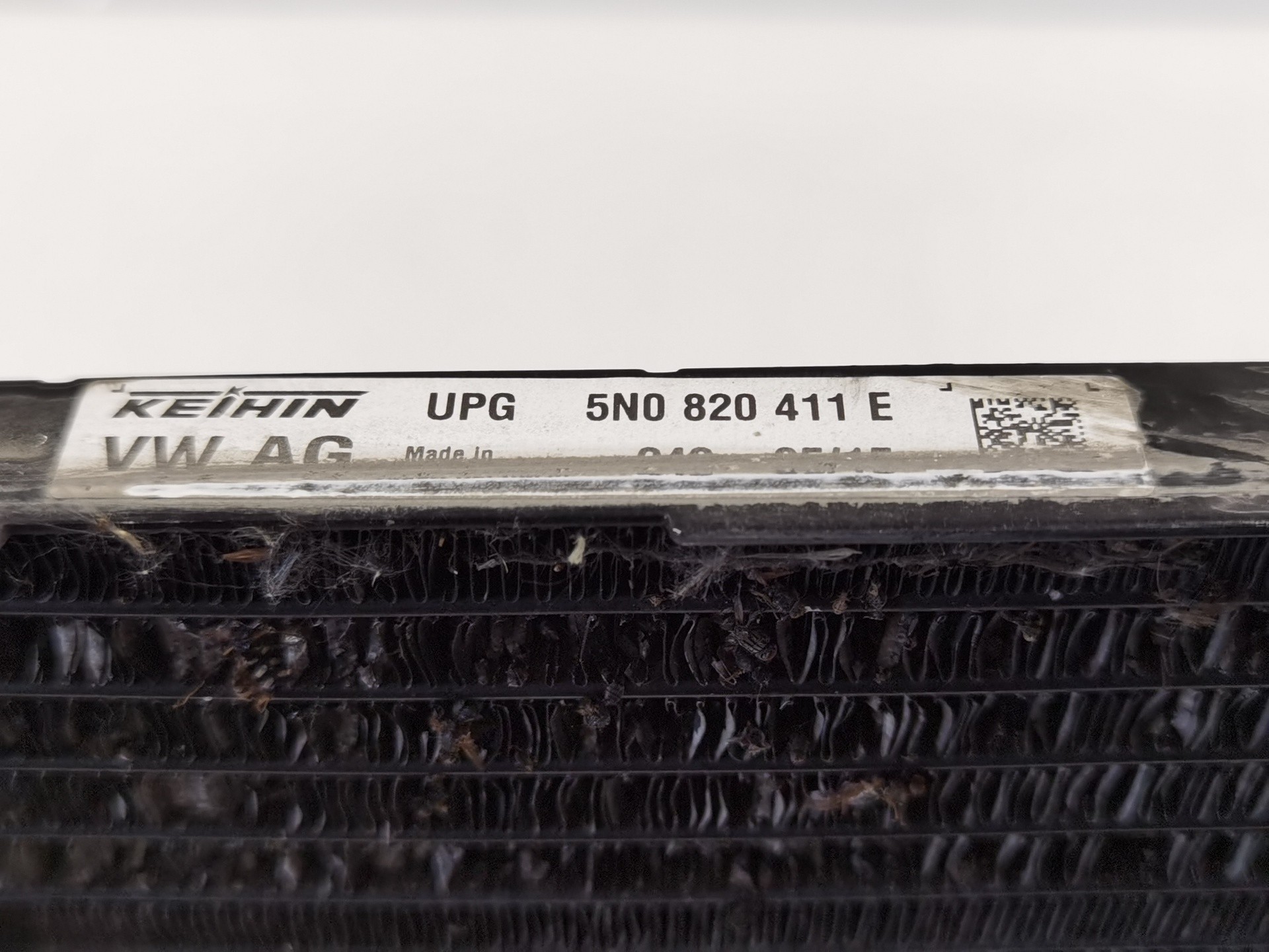 CONDENSADOR / RADIADOR AIRE ACONDICIONADO VOLKSWAGEN TIGUAN (5N1) 5N0820411E 5N0820411E - Vista 3