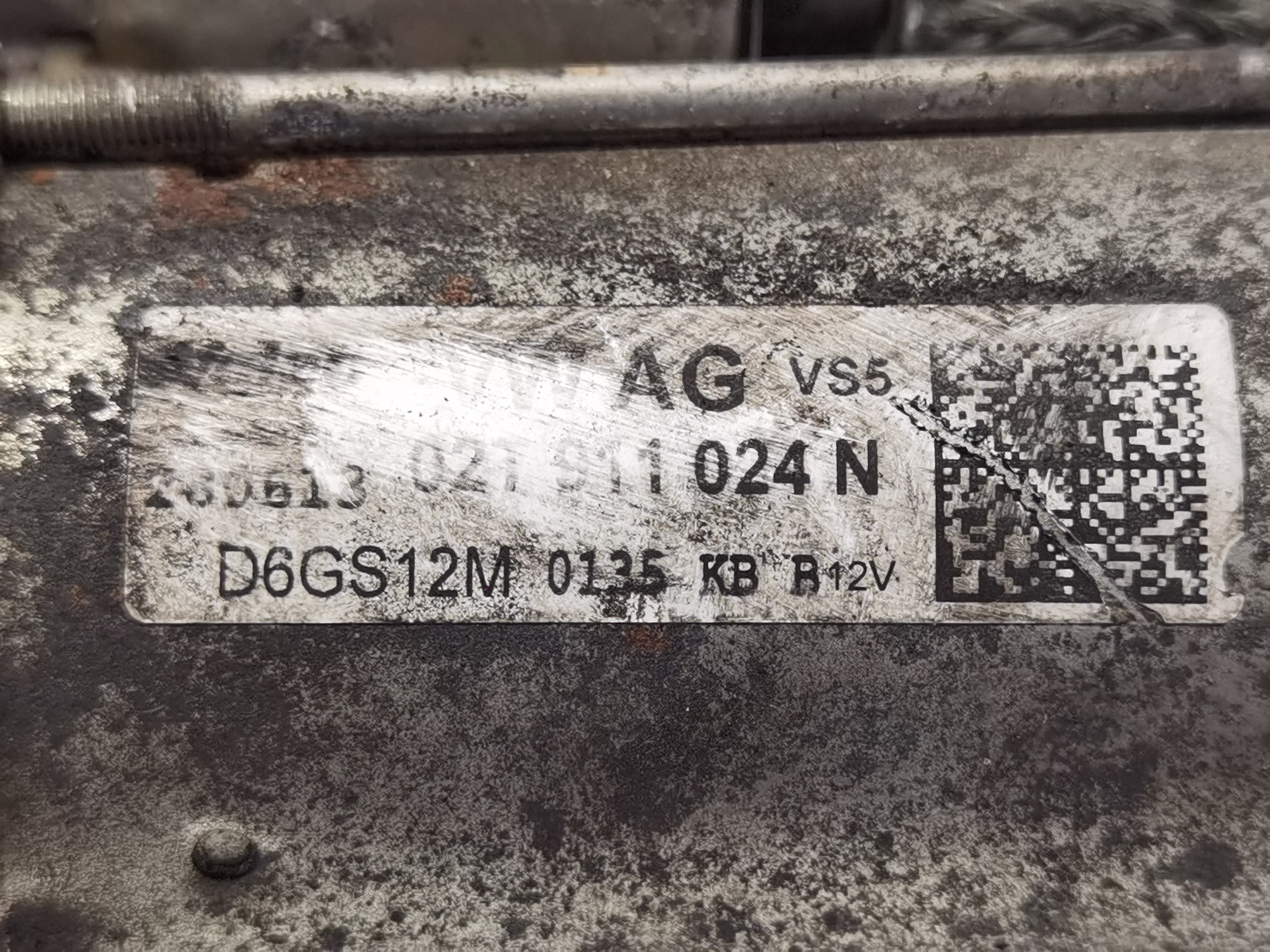 MOTOR ARRANQUE SEAT IBIZA ST (6J8) 02T911024N 02T911024N - Vista 2