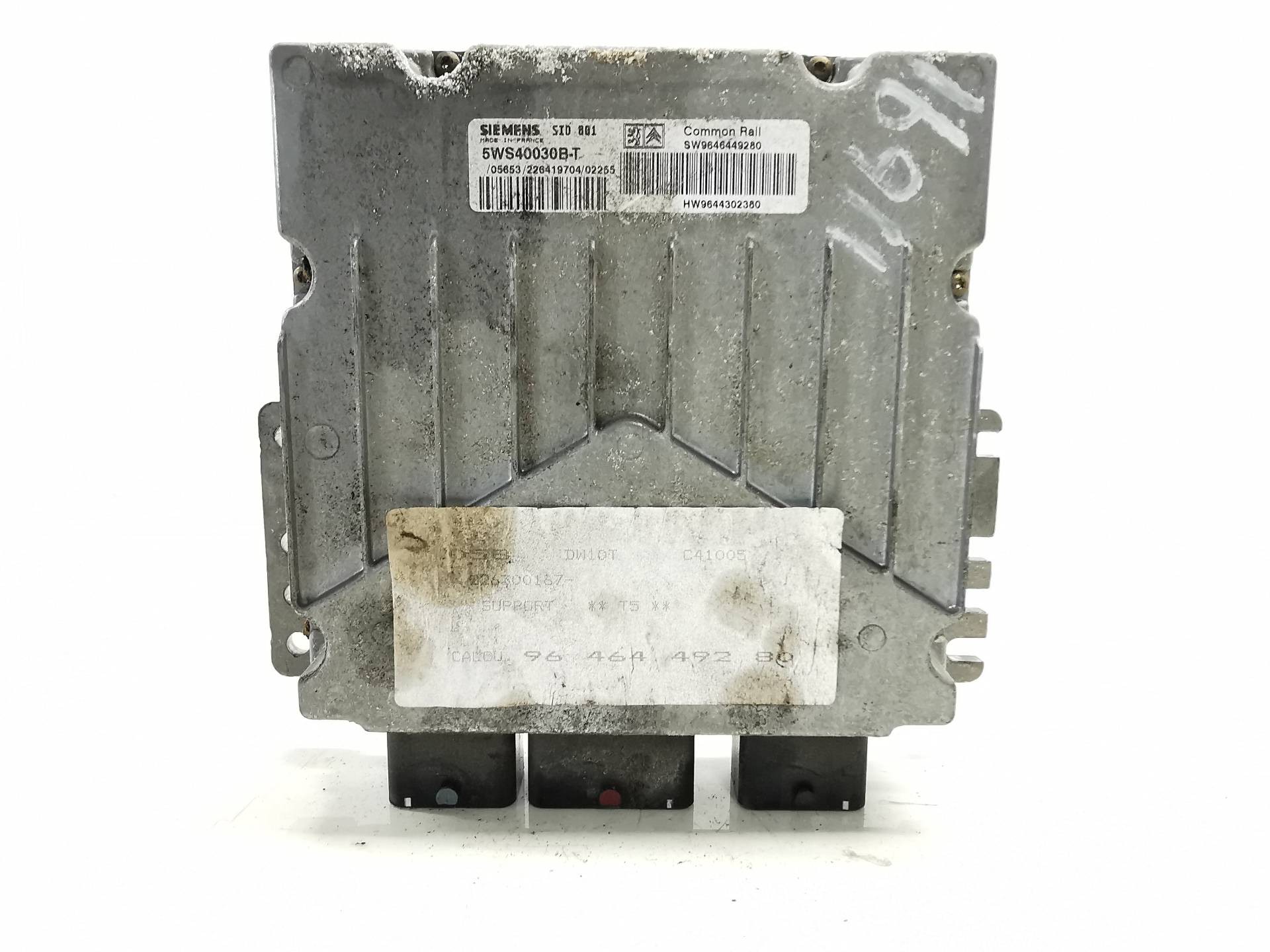 CENTRALITA MOTOR UCE PEUGEOT 307 (S1) SW9646449280 / 5WS40030BT / HW9644302380 SW96464492805WS40030BTHW9644302380