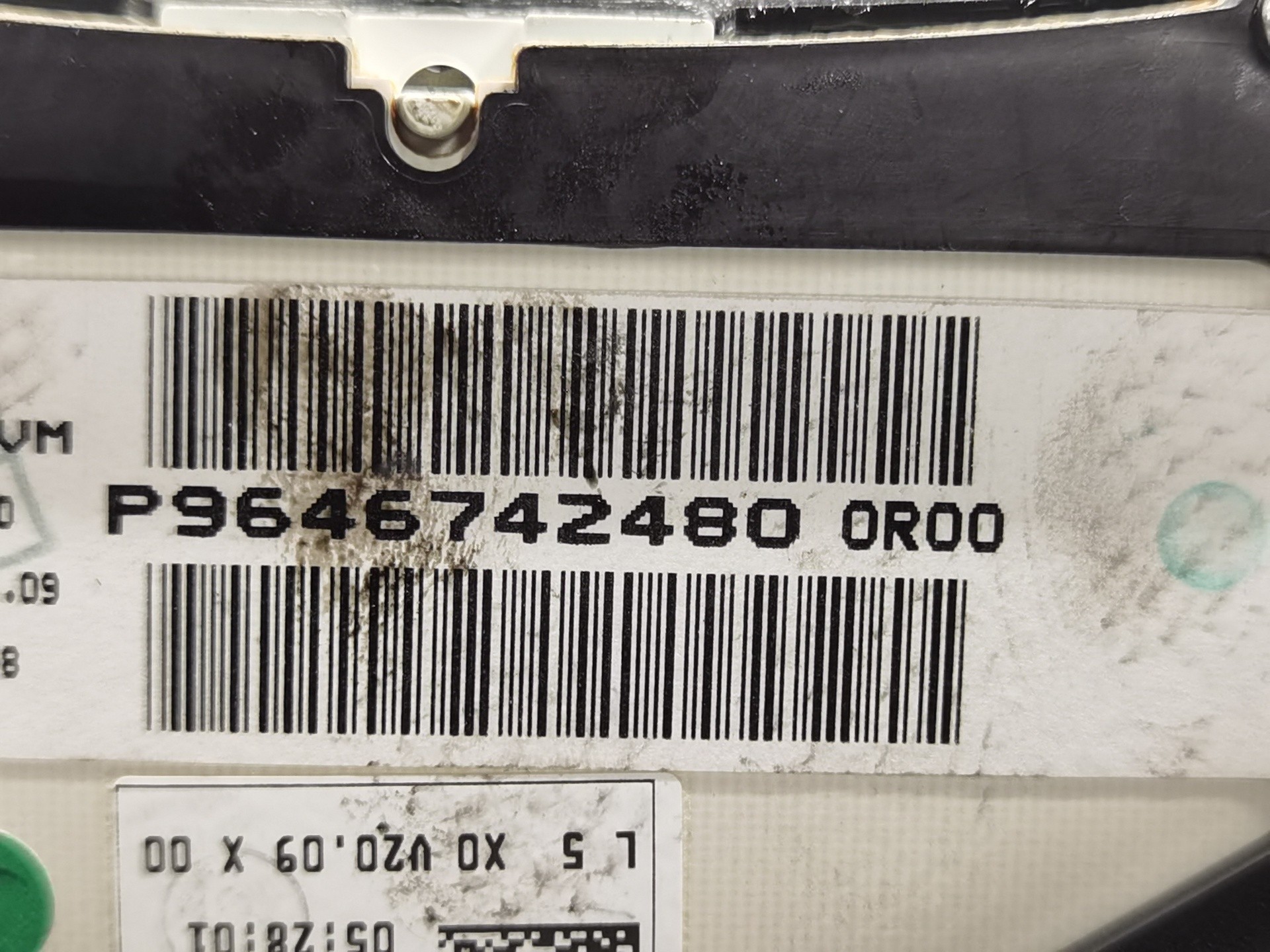 CUADRO INSTRUMENTOS PEUGEOT 307 BREAK / SW (S1) P9646742480 P9646742480 - Vista 3