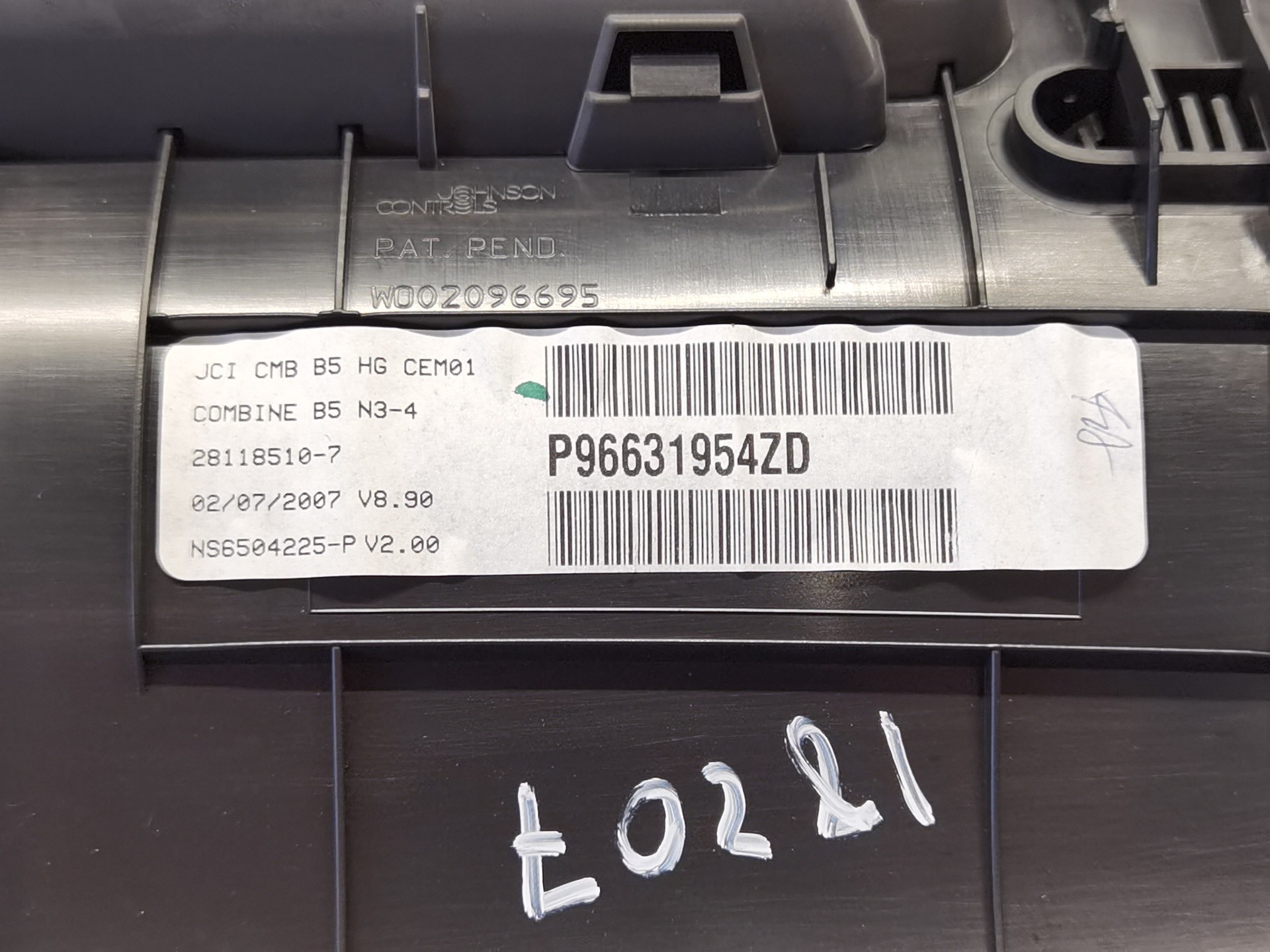 CUADRO INSTRUMENTOS CITROËN C4 BERLINA P96631954ZD P96631954ZD - Vista 3