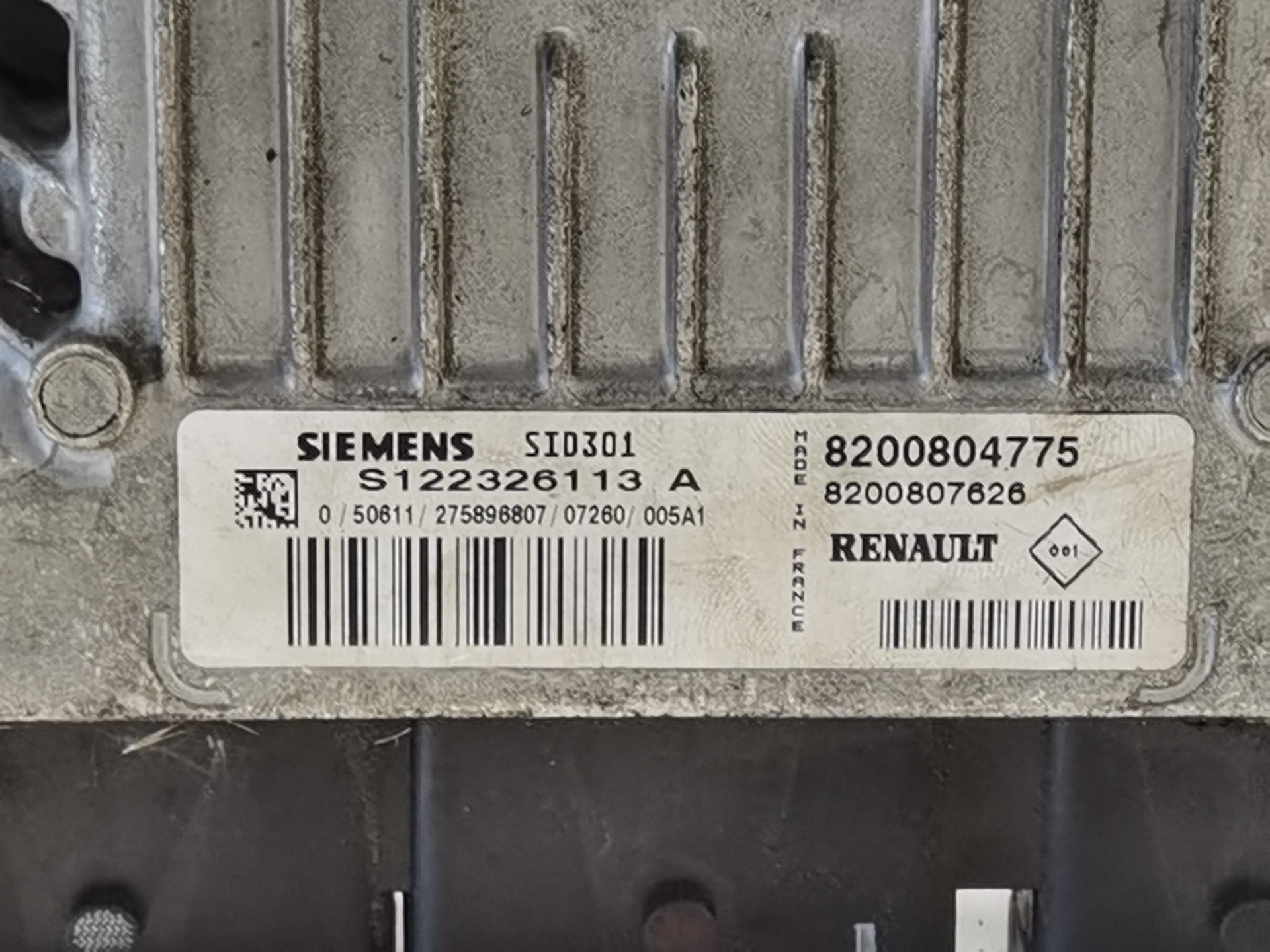 CENTRALITA MOTOR UCE RENAULT SCENIC II 8200804775 8200804775 - Vista 2