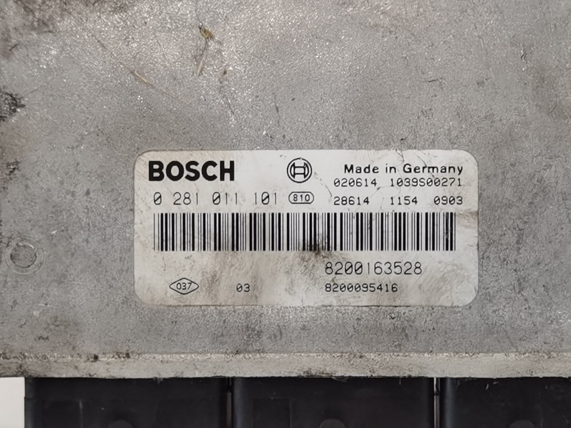 CENTRALITA MOTOR UCE RENAULT LAGUNA II (BG0) 8200163528 8200163528 - Vista 3
