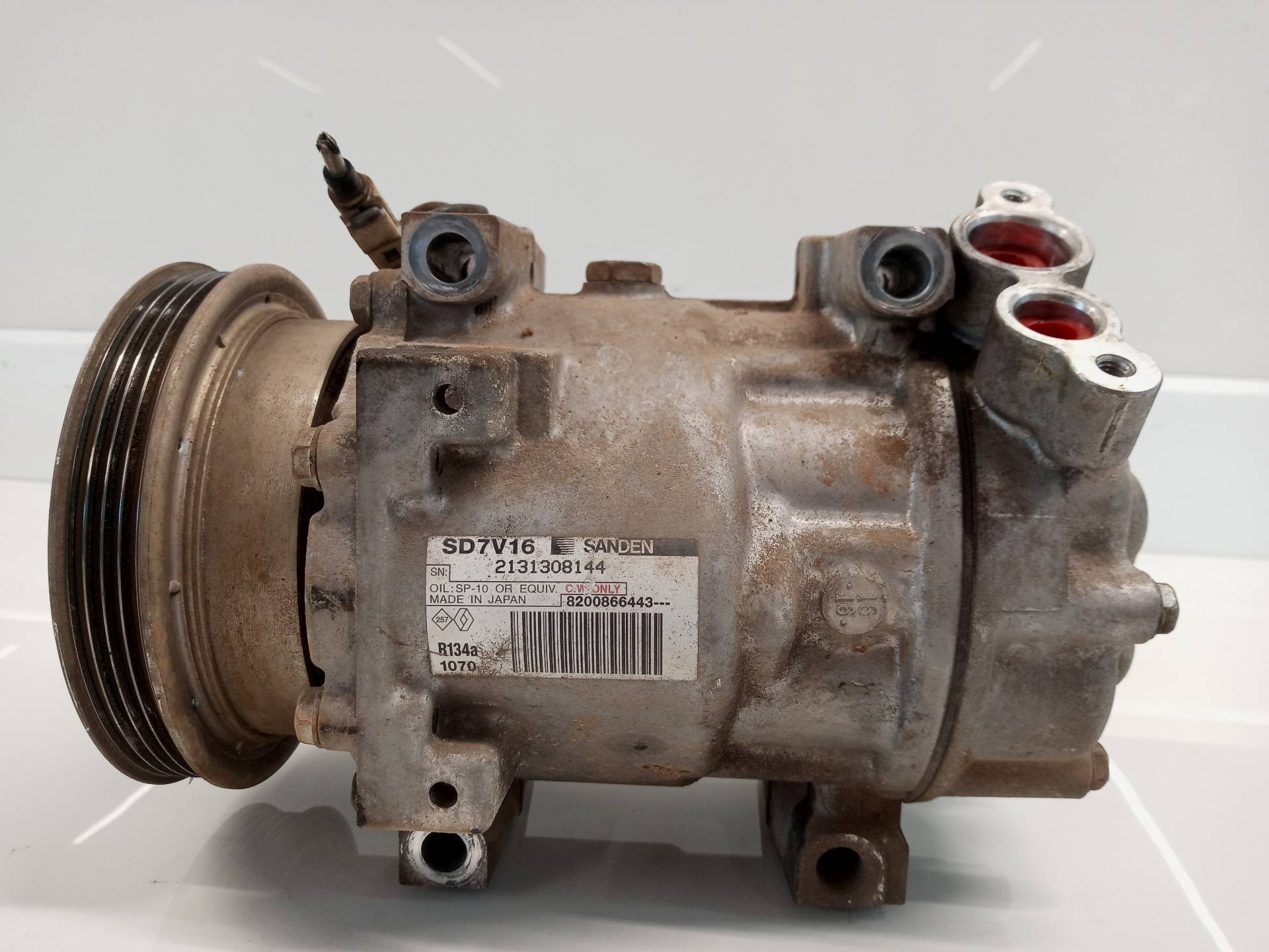 COMPRESOR AIRE ACONDICIONADO DACIA SANDERO 8200866443 8200866443 - Vista 2