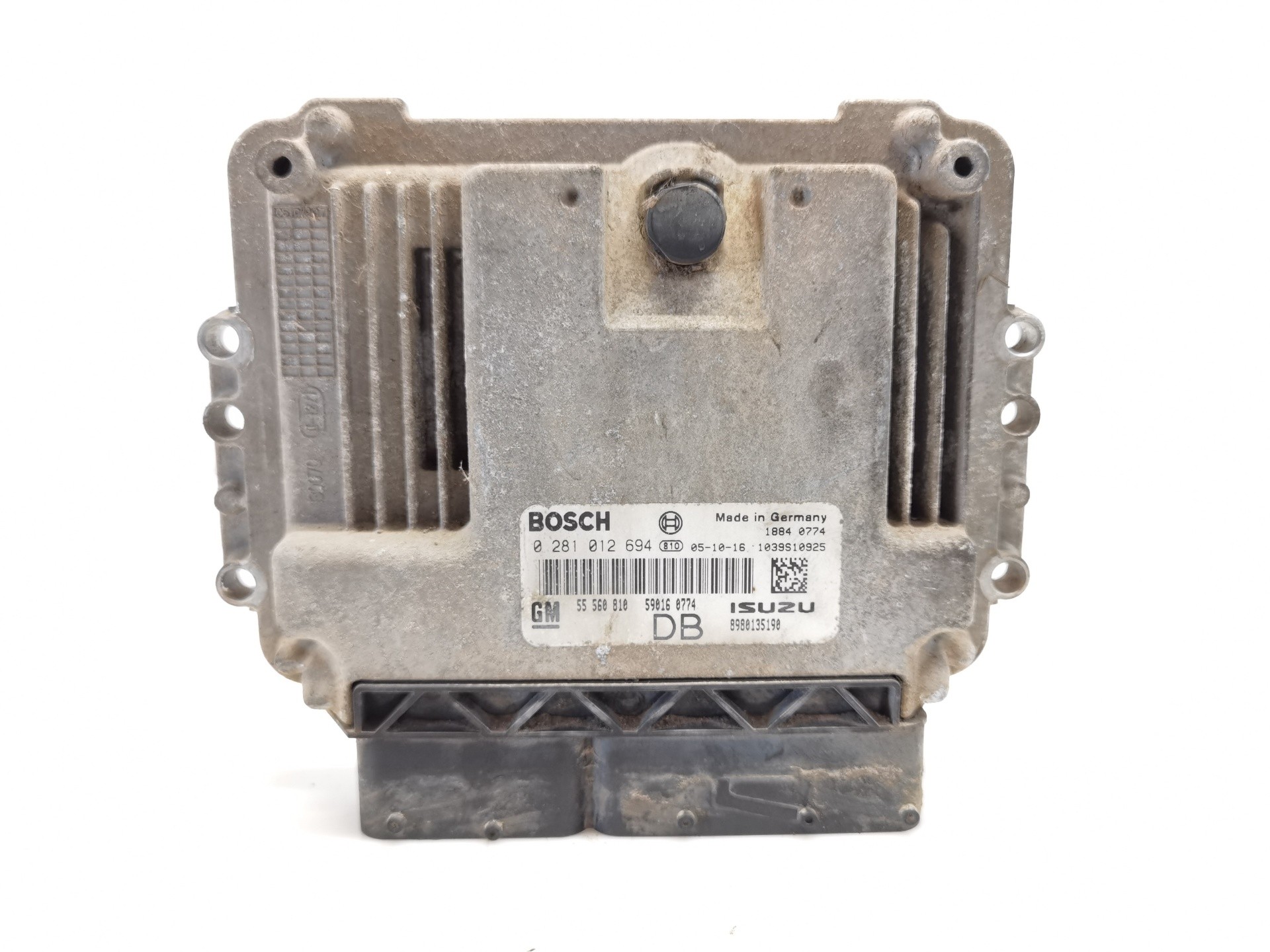 CENTRALITA MOTOR UCE OPEL ASTRA H BER. 55560810 / 55560810DB / 0281012694 5556081055560810DB0281012694
