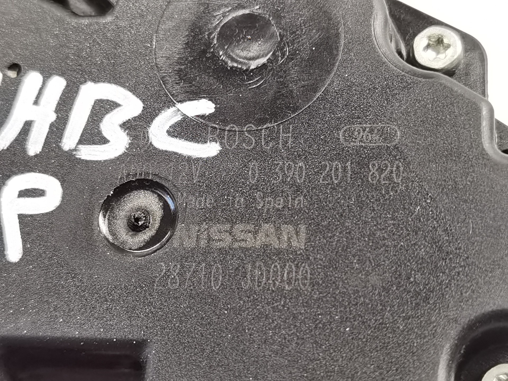 MOTOR LIMPIA TRASERO NISSAN QASHQAI I (J10, NJ10) 0390201820 / 28710JD000 039020182028710JD000 - Vista 3