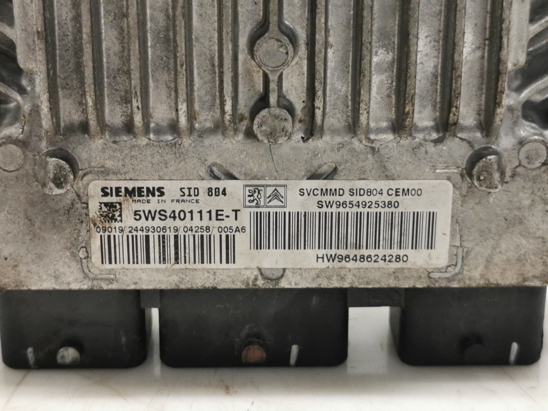 CENTRALITA MOTOR UCE CITROËN C2 9654925380 / 5WS40111ET / SW9654925380 96549253805WS40111ETSW9654925380 - Vista 2