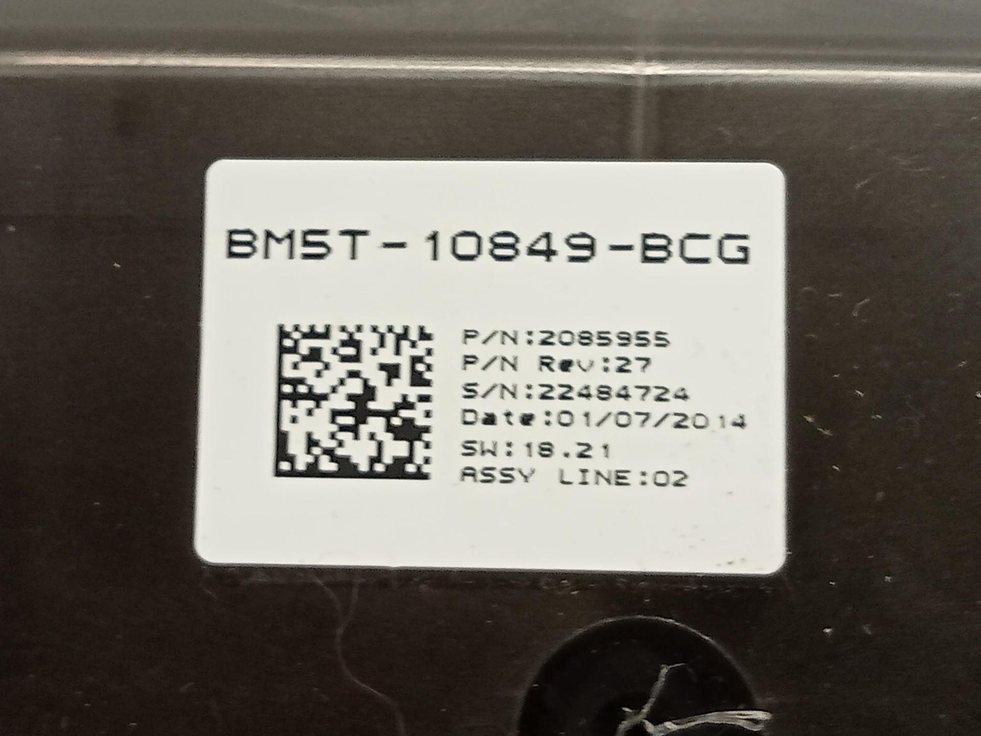 CUADRO INSTRUMENTOS FORD FOCUS LIM. (CB8) BM5T10849BCG BM5T10849BCG - Vista 3
