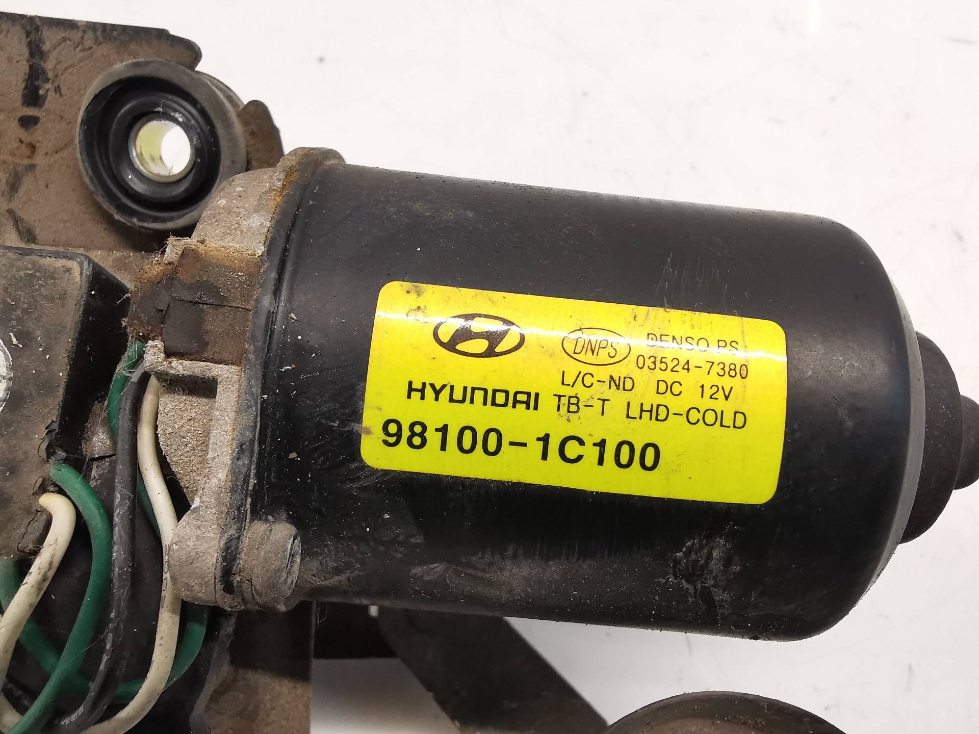 MOTOR LIMPIA DELANTERO HYUNDAI GETZ (TB) 981001C100 981001C100 - Vista 3