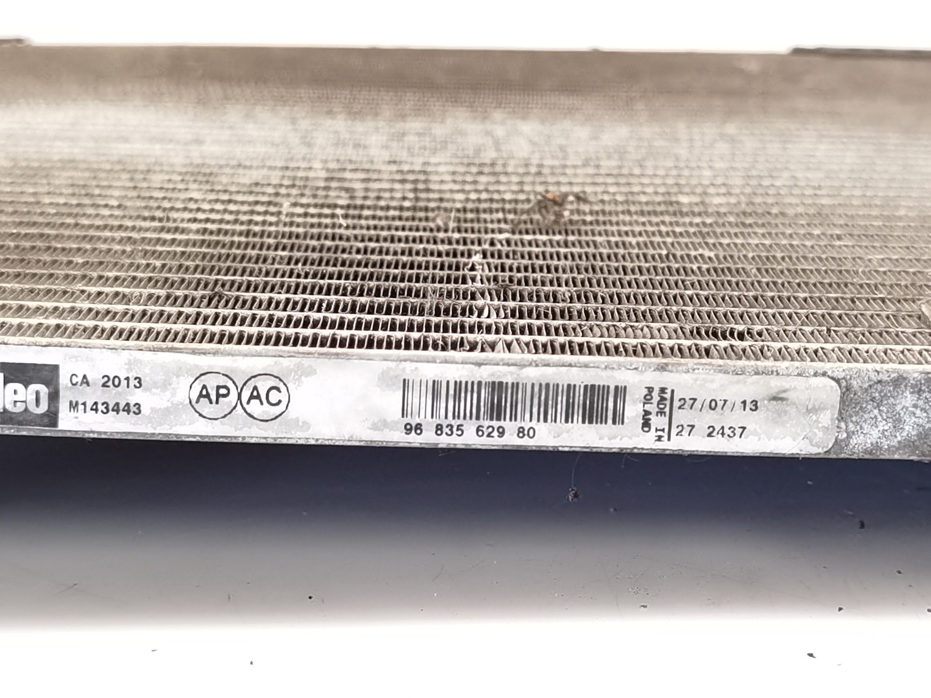 CONDENSADOR / RADIADOR AIRE ACONDICIONADO PEUGEOT 2008 (--.2013->) 9683562980 9683562980 - Vista 3